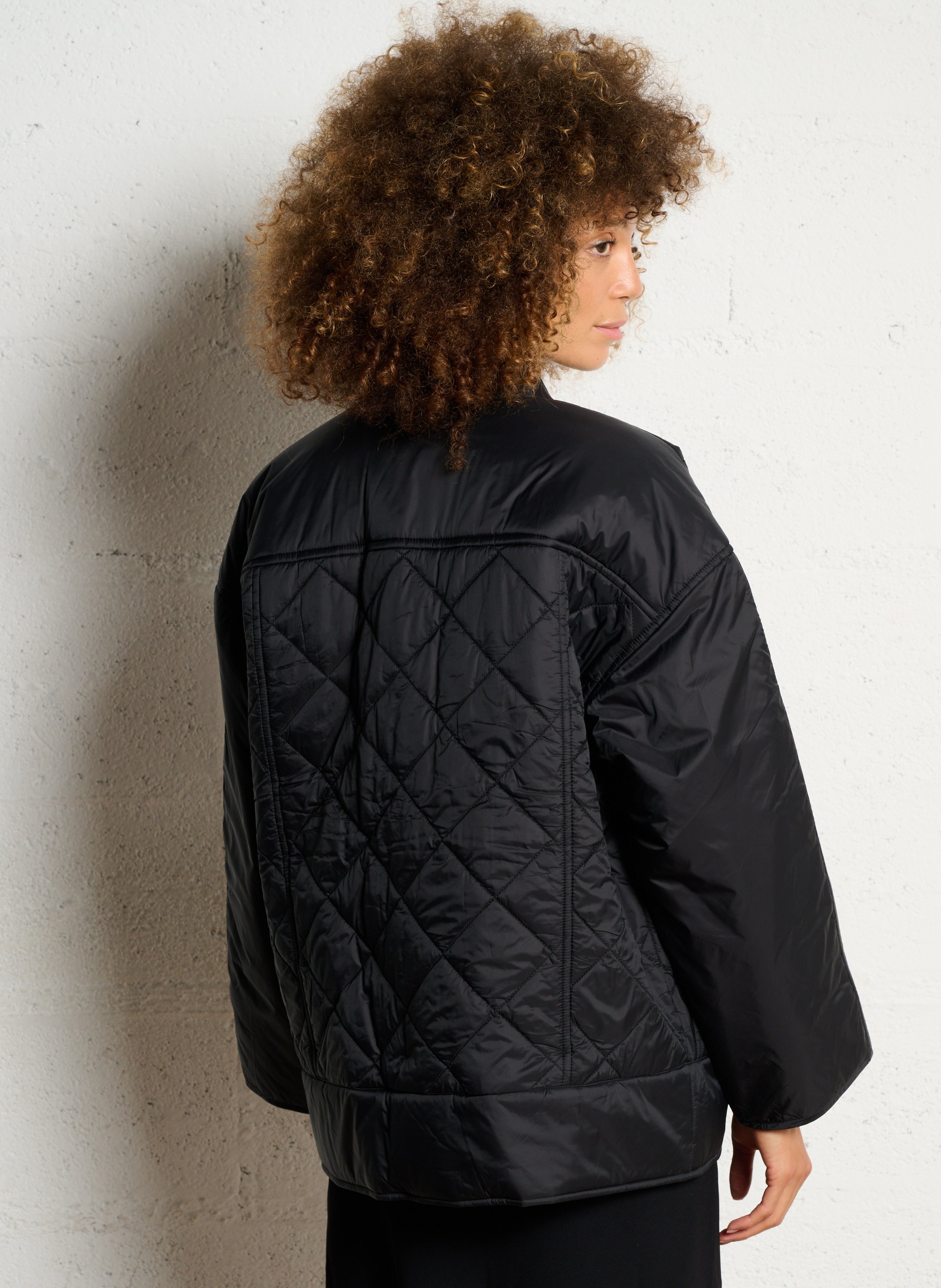 Veste oversize matelassée IKKS Noir