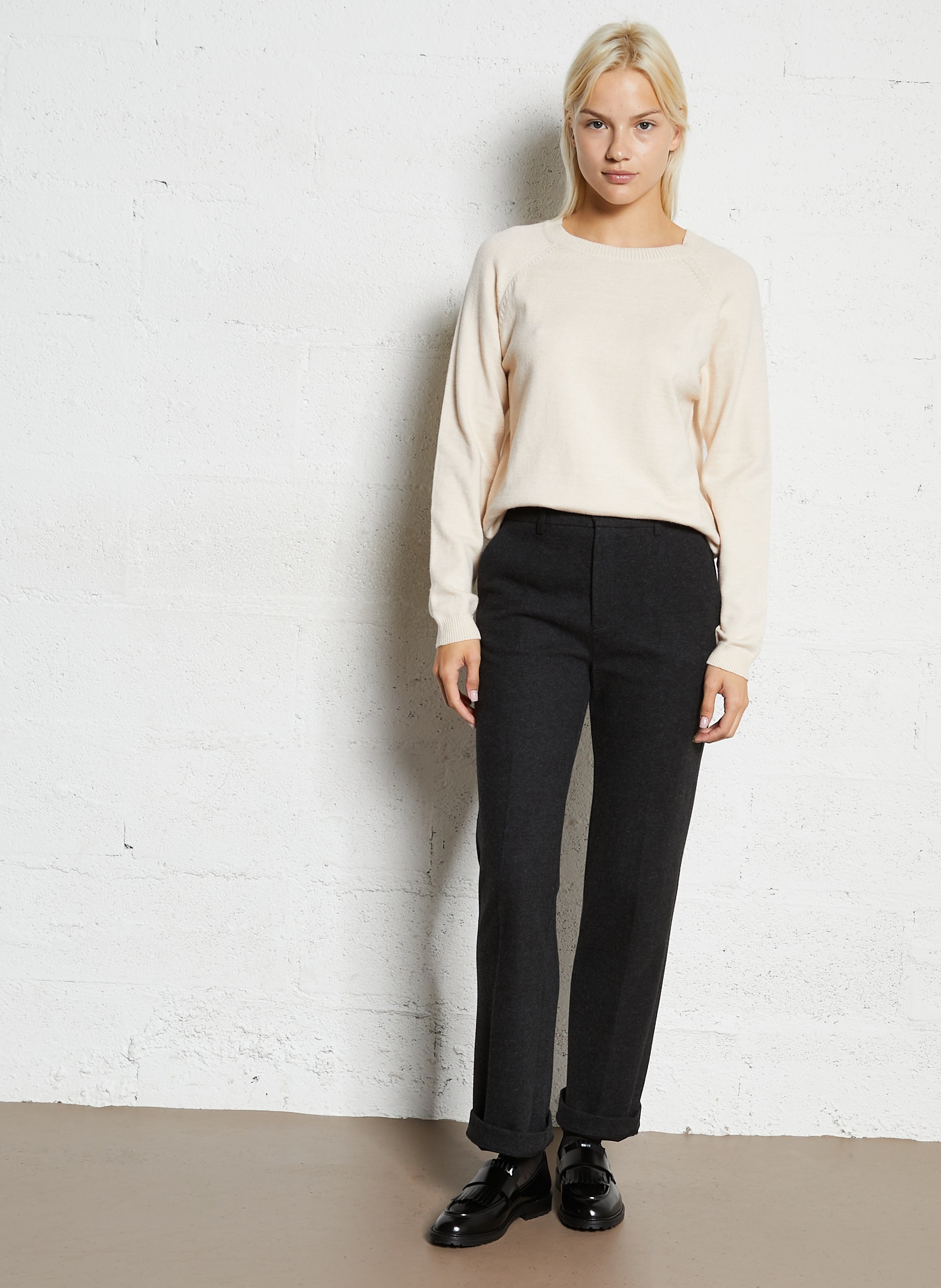 Mocassins en cuir aglae ANTHOLOGY Noir