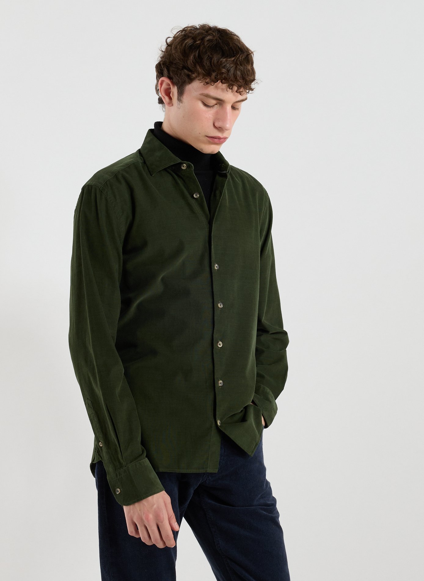 HACKETT Baumwollhemd Grun