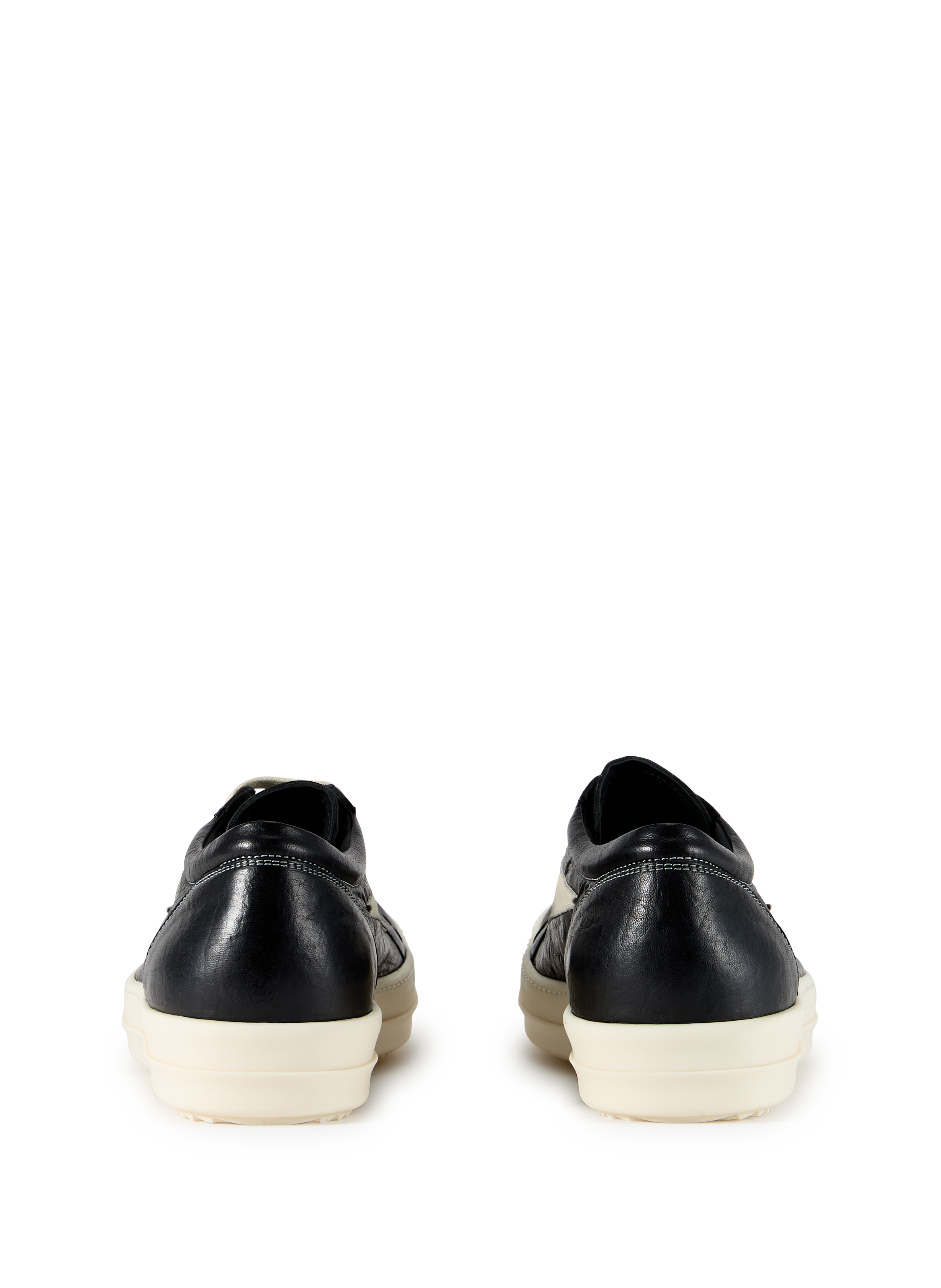 Baskets crantées en cuir RICK OWENS Multicolore