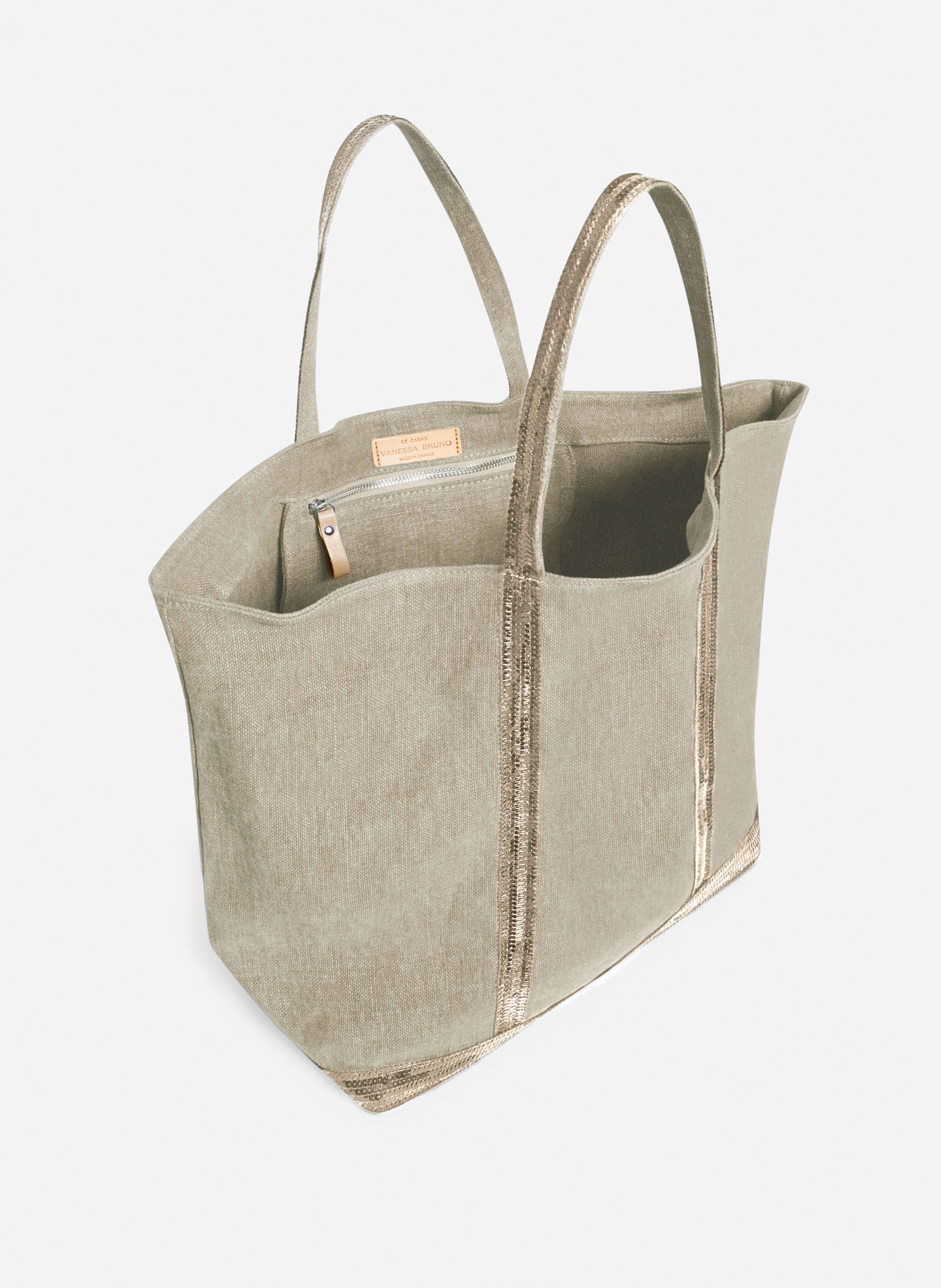Cabas XL en Lin VANESSA BRUNO Beige
