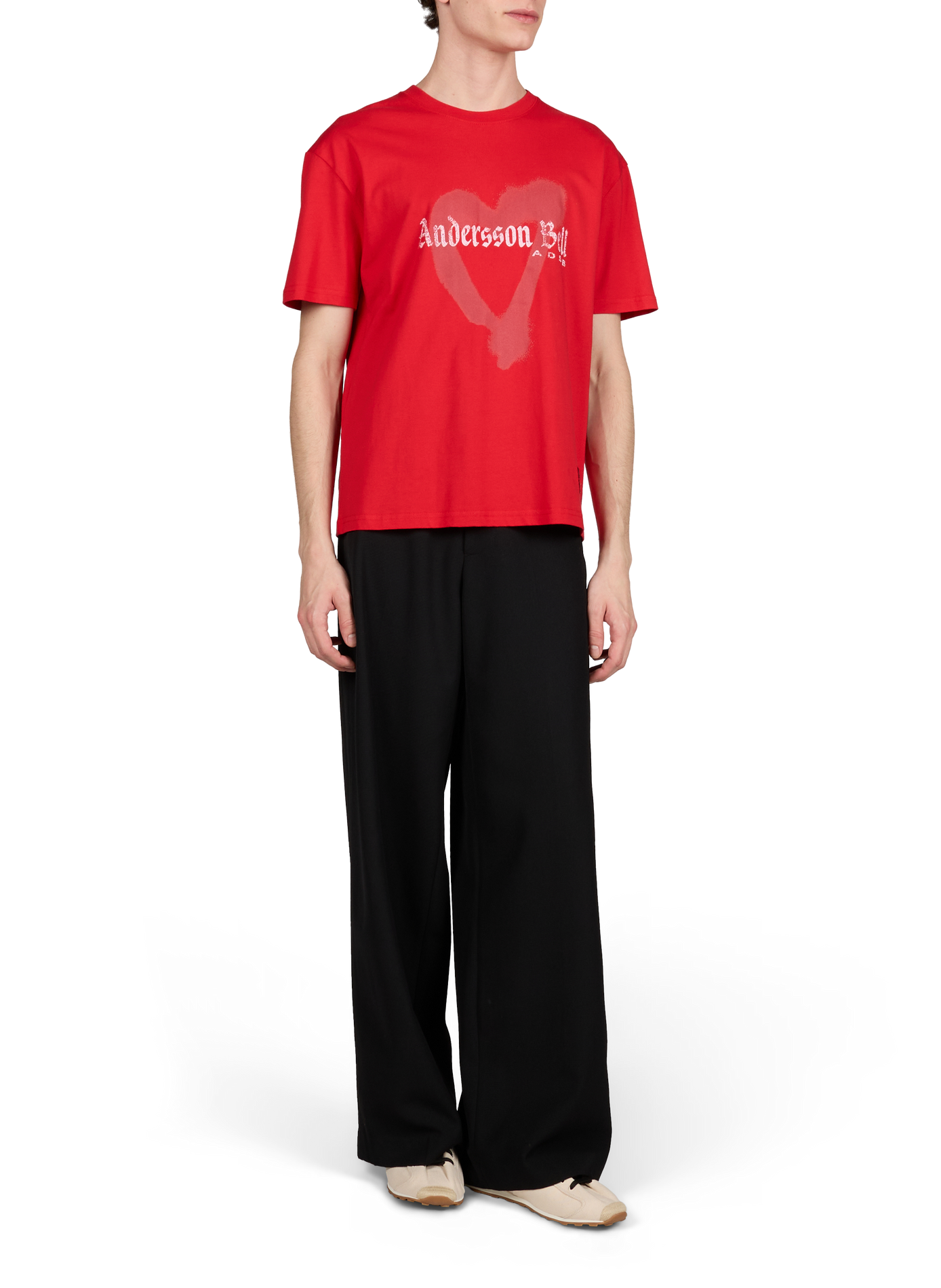 Classic Cotton T-Shirt ANDERSSON BELL Red