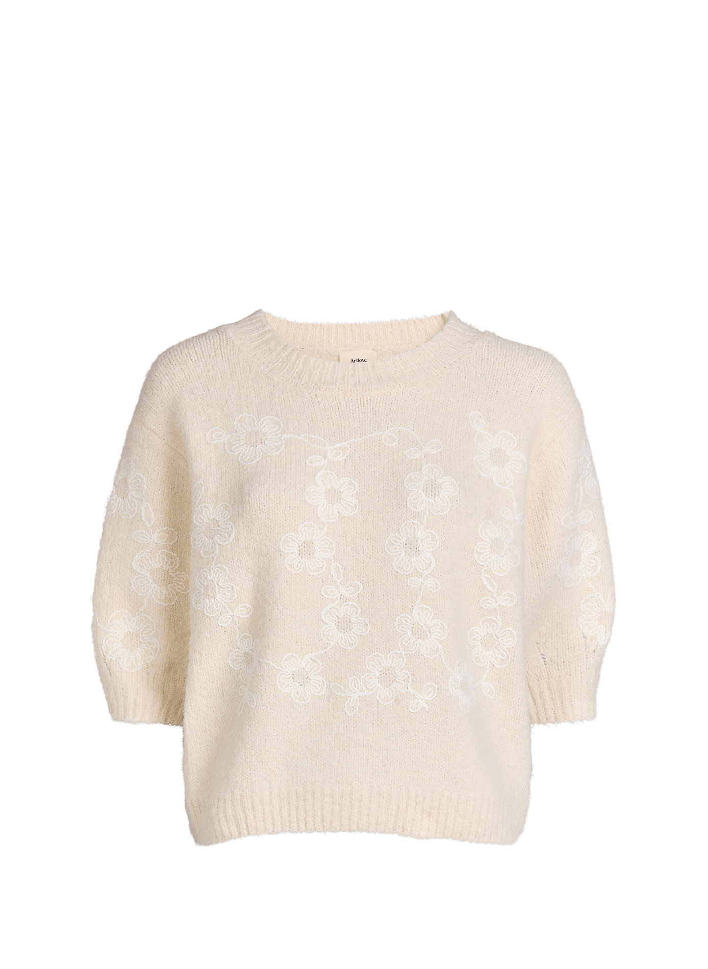 Pull Cyrielle en maille ARTLOVE Beige