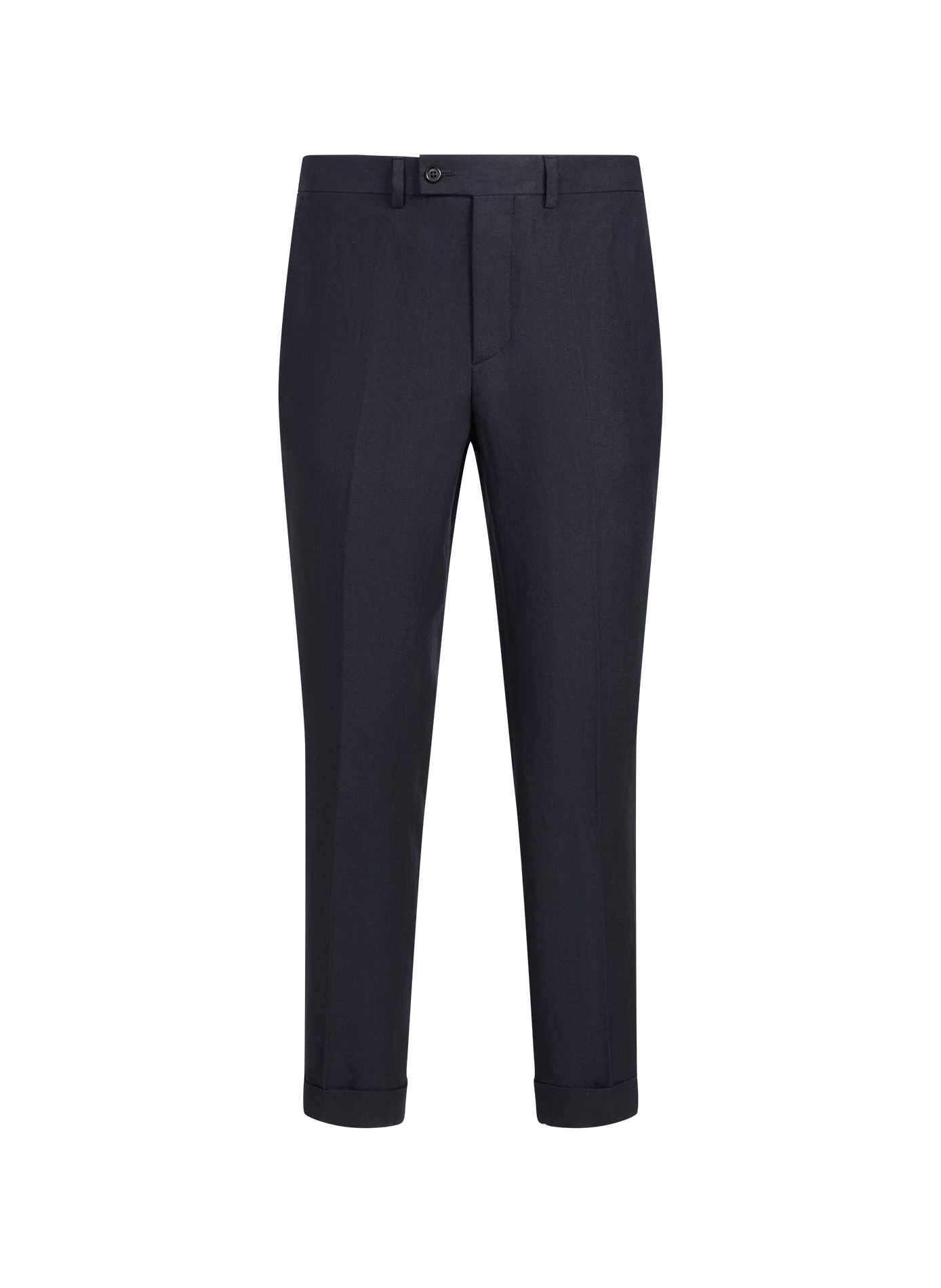 Slim-fit linen trousers LAFAURIE Blue