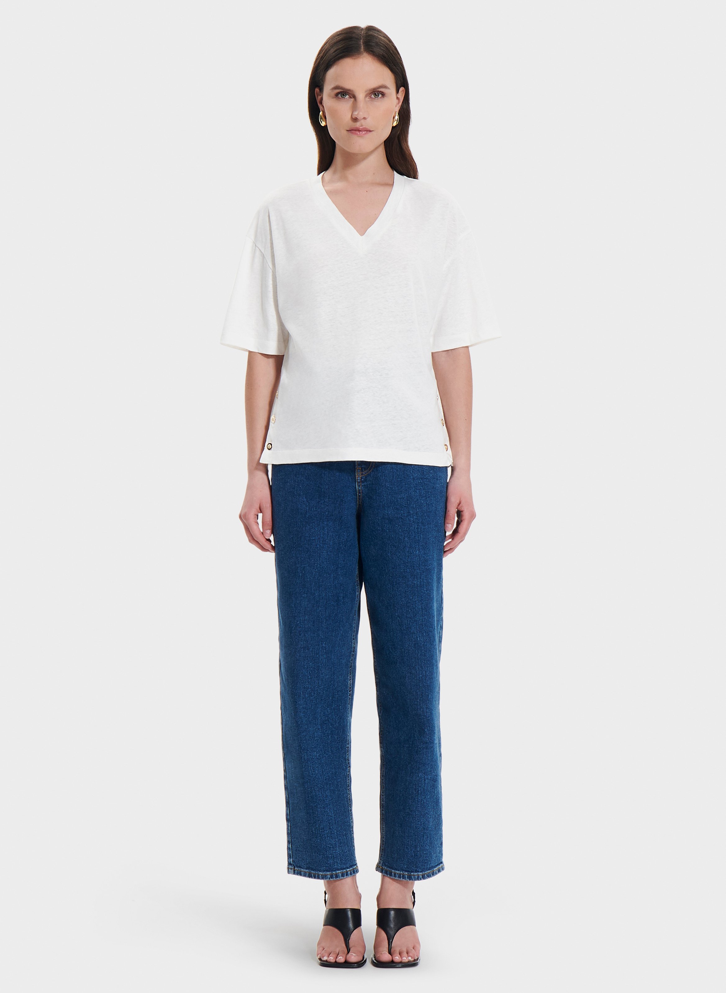 Top  tasha ZAPA Blanc