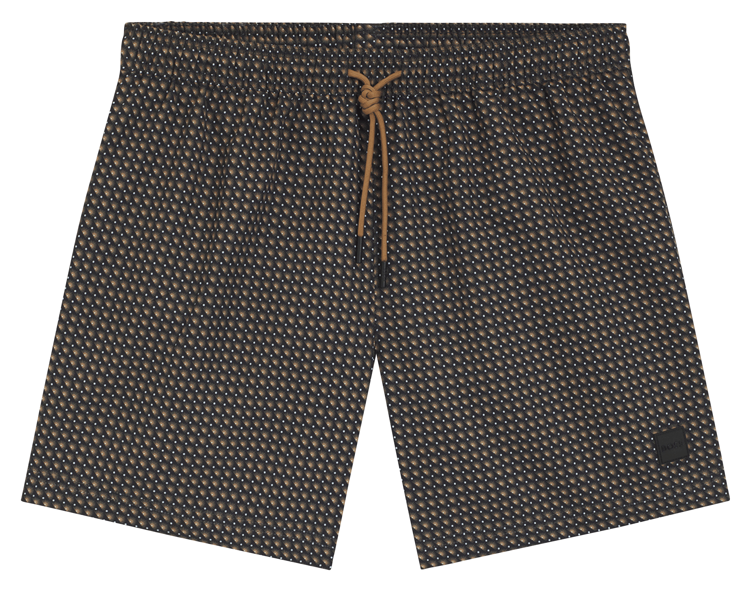 Short de bain imprimé BOSS Noir