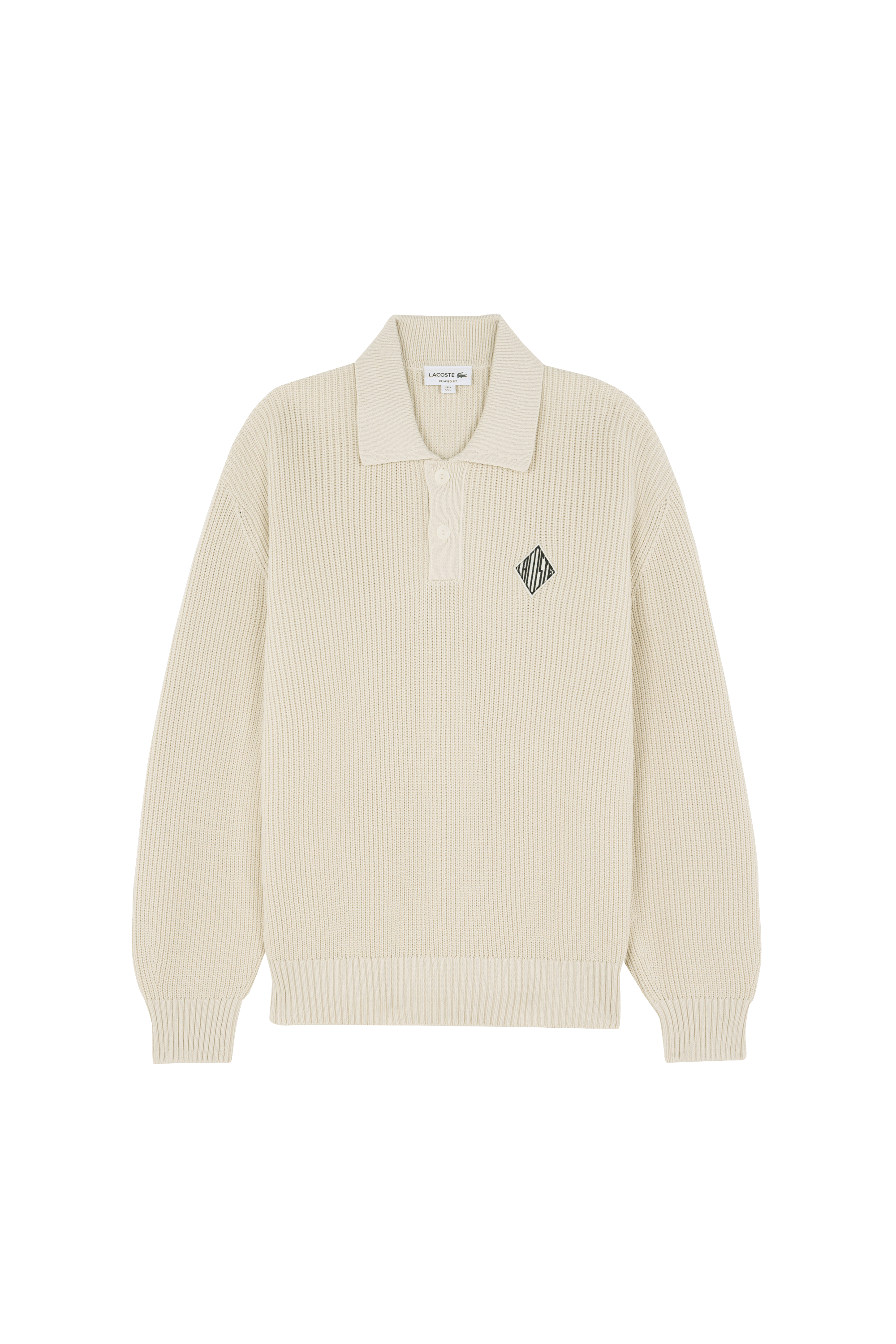 Polo tricot LACOSTE Jaune