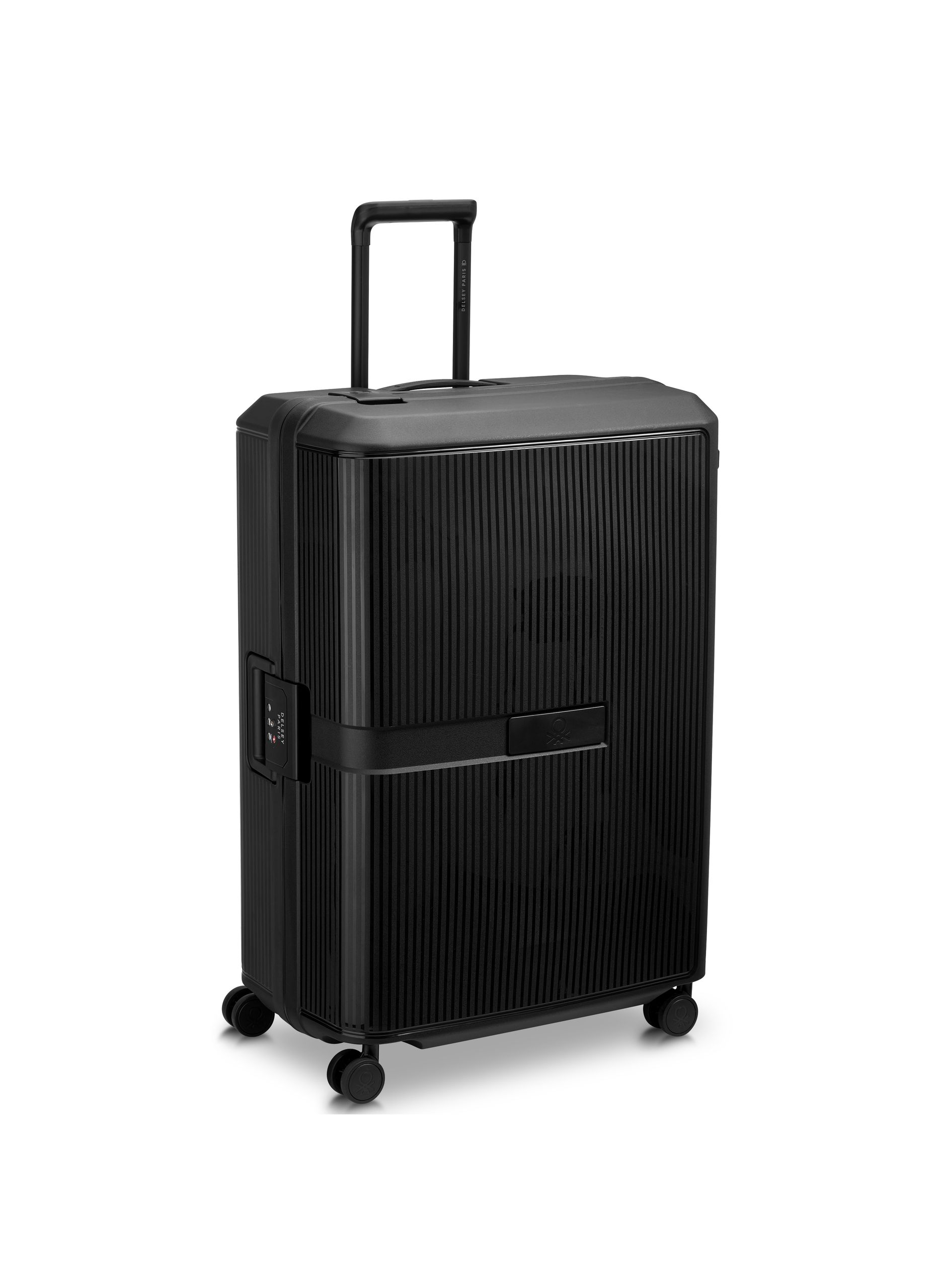 Valise soute rigide taille xl - color block hardside DELSEY PARIS Noir