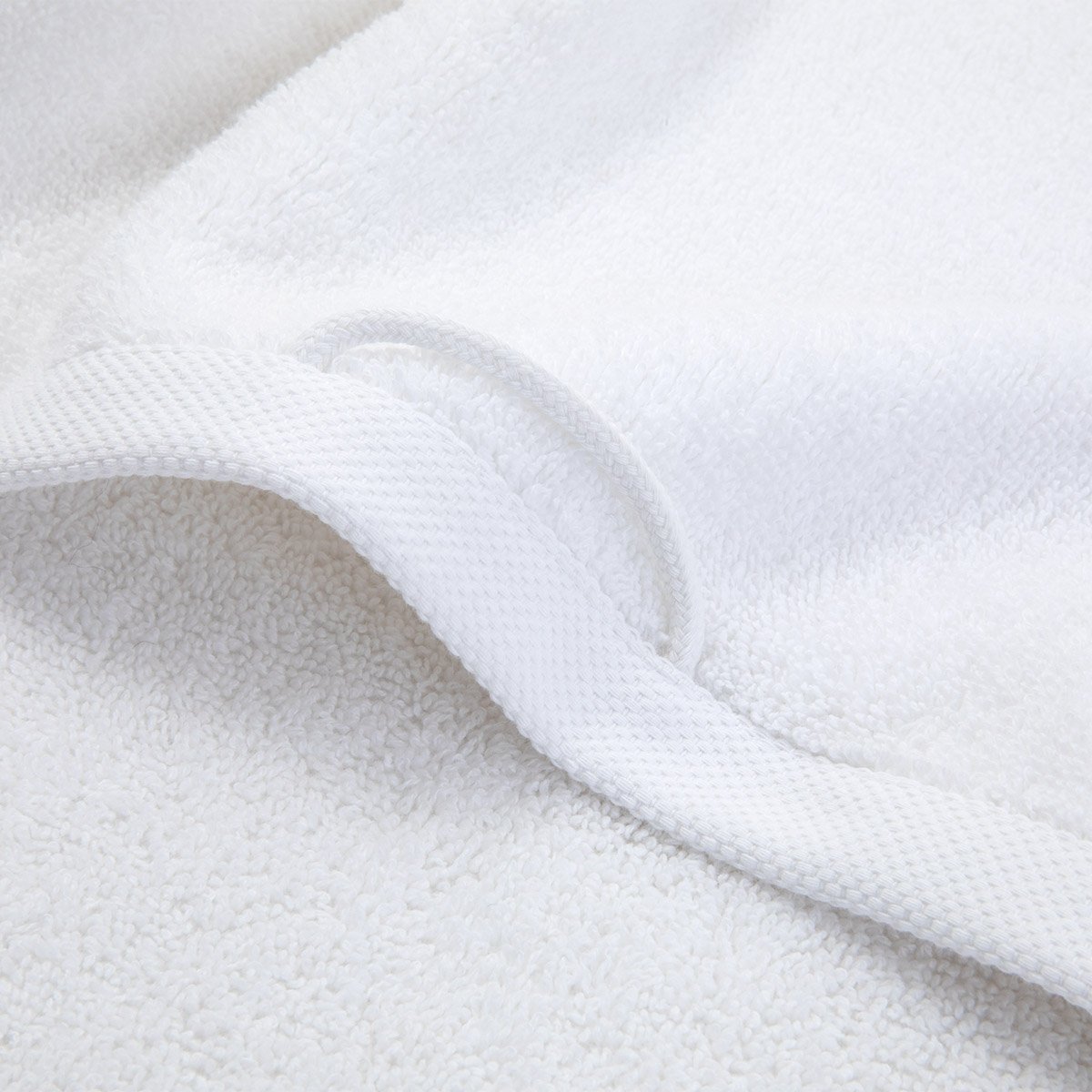 Serviette de toilette  en coton, ma douce DESFORGES Blanc