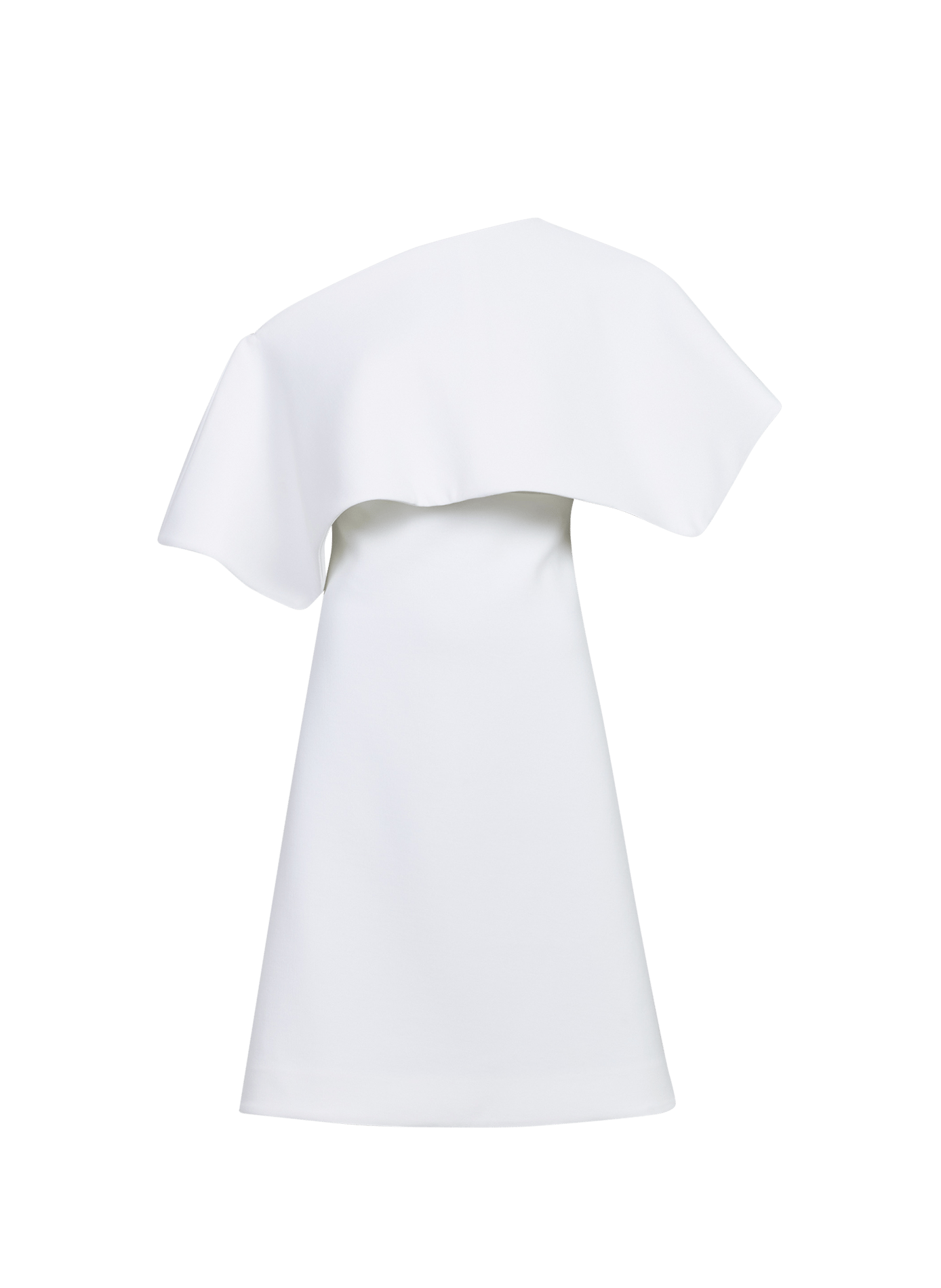 Flared mini dress A.W.A.K.E. MODE White