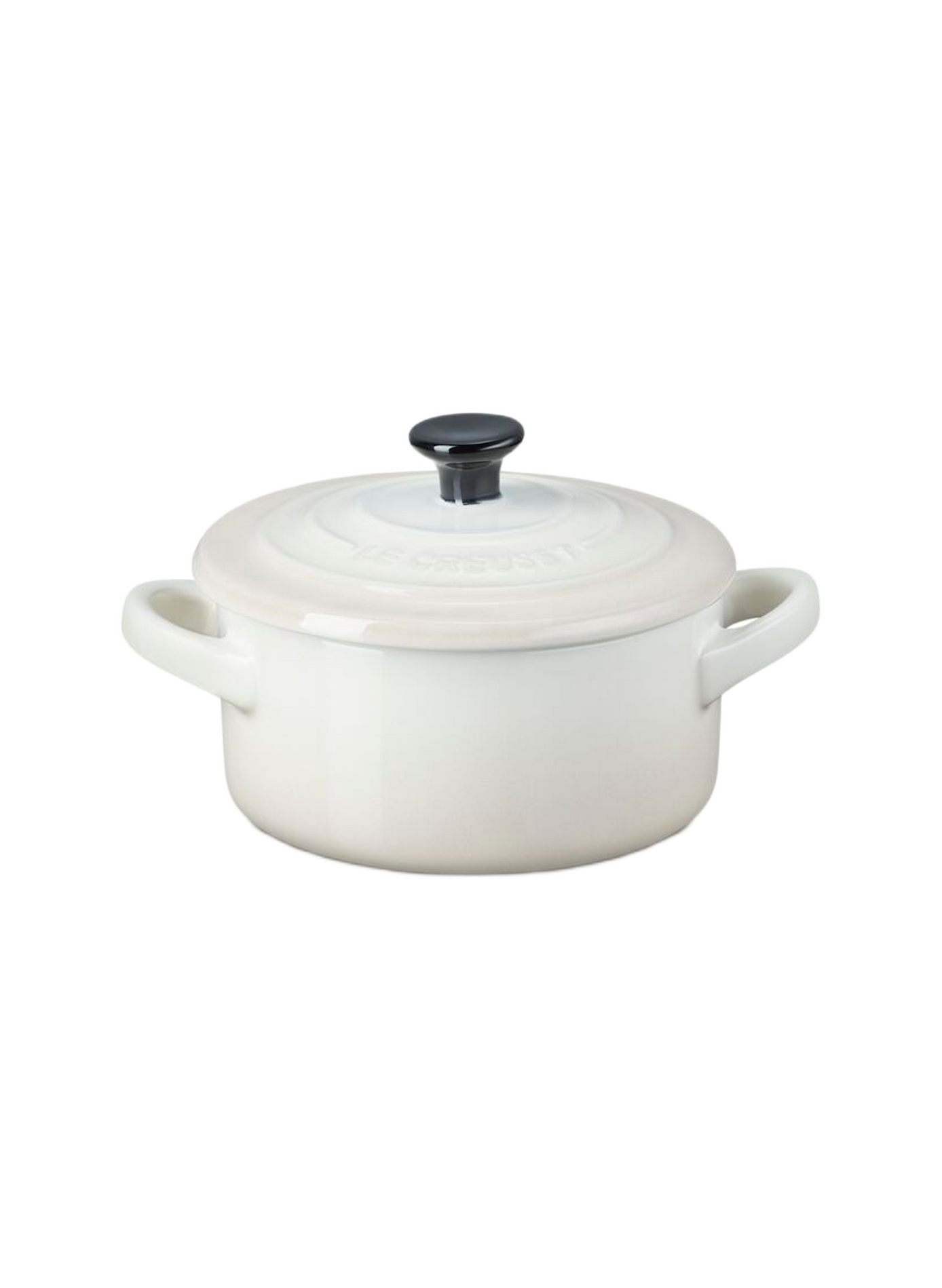 Mini-Kochtopf aus Keramik LE CREUSET Beige