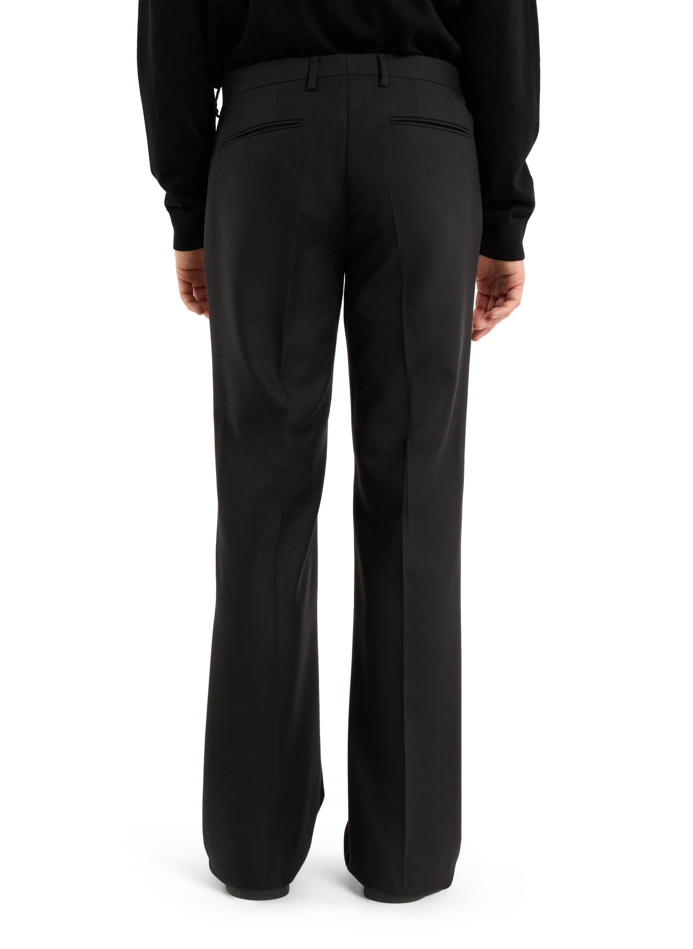 Wool tailored trousers SAISON 1865 Black