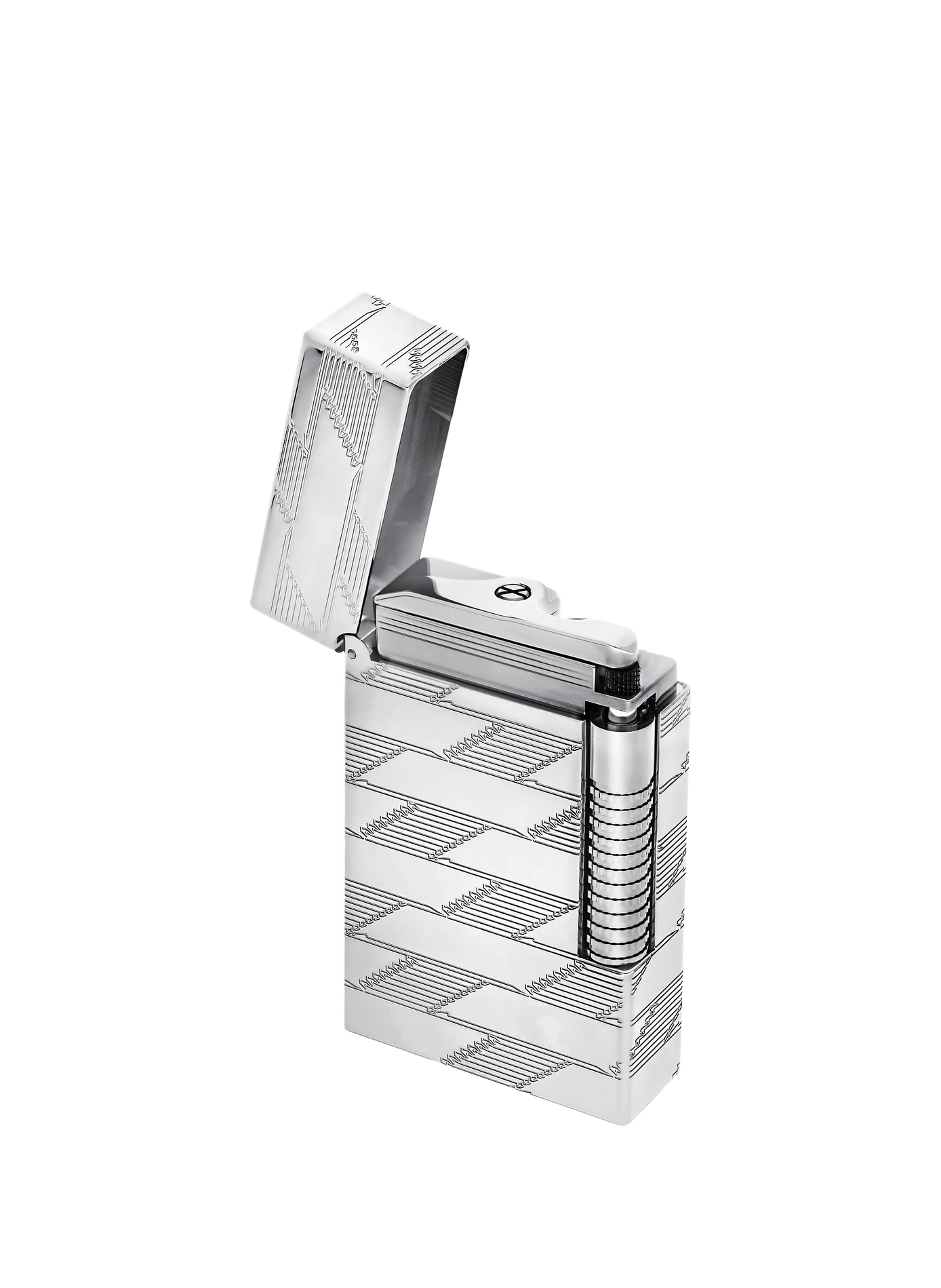 Briquet guilloché Le Grand Dupont S.T. DUPONT Silver