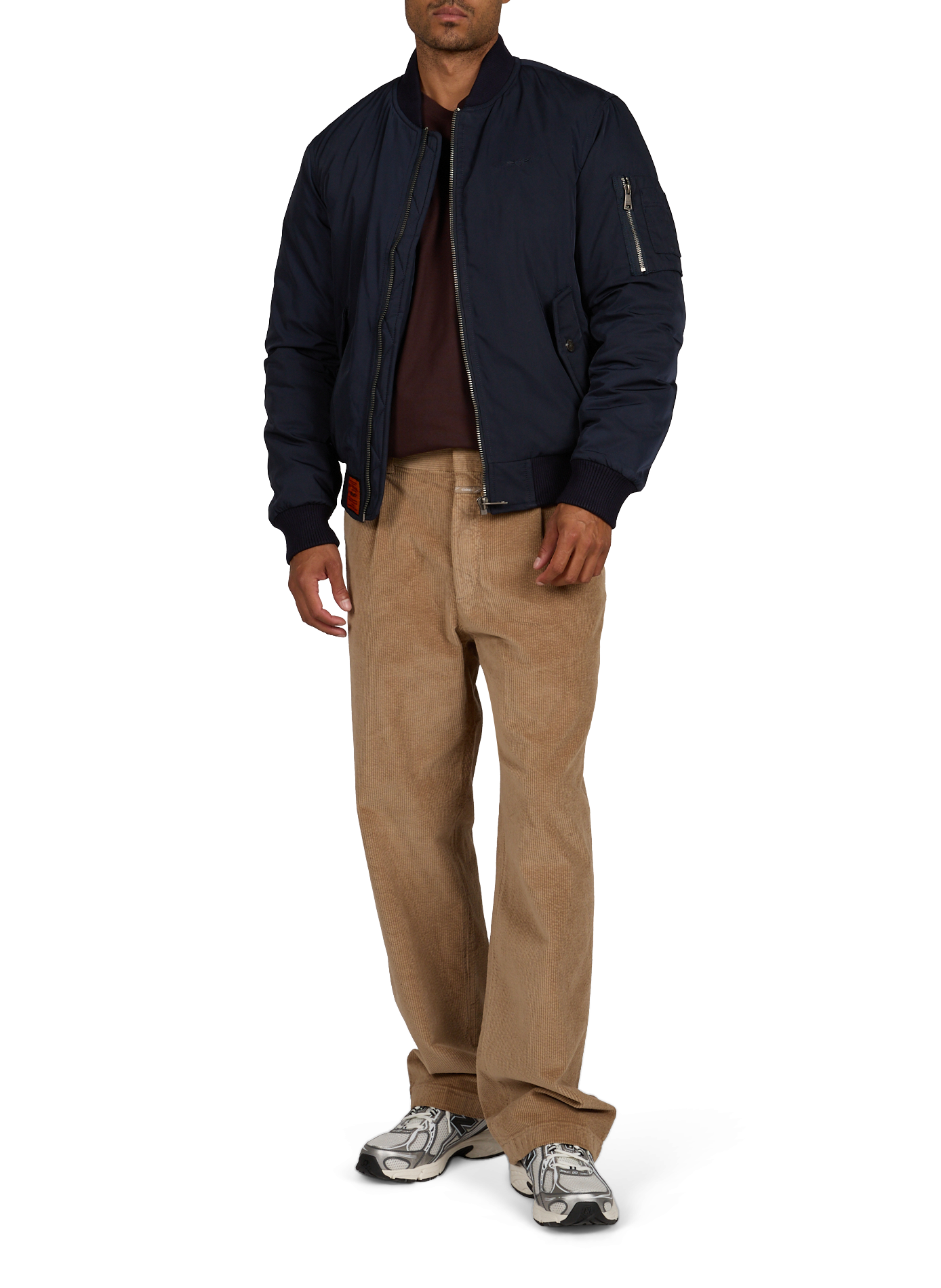 Bomber oversize uni BOMBERS ORIGINAL Bleu