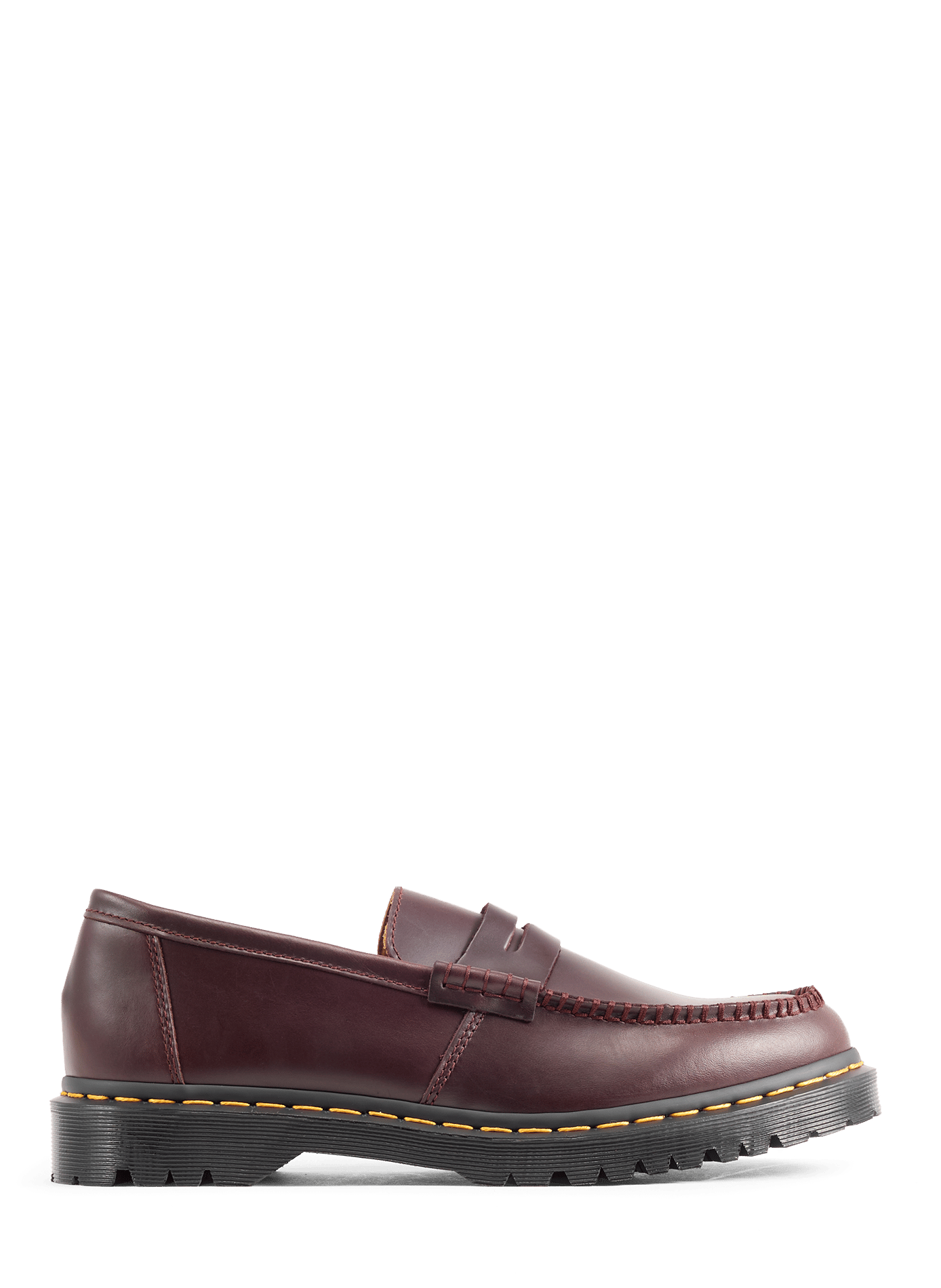Penton Ben leren instappers in effen kleur DR. MARTENS Bruin