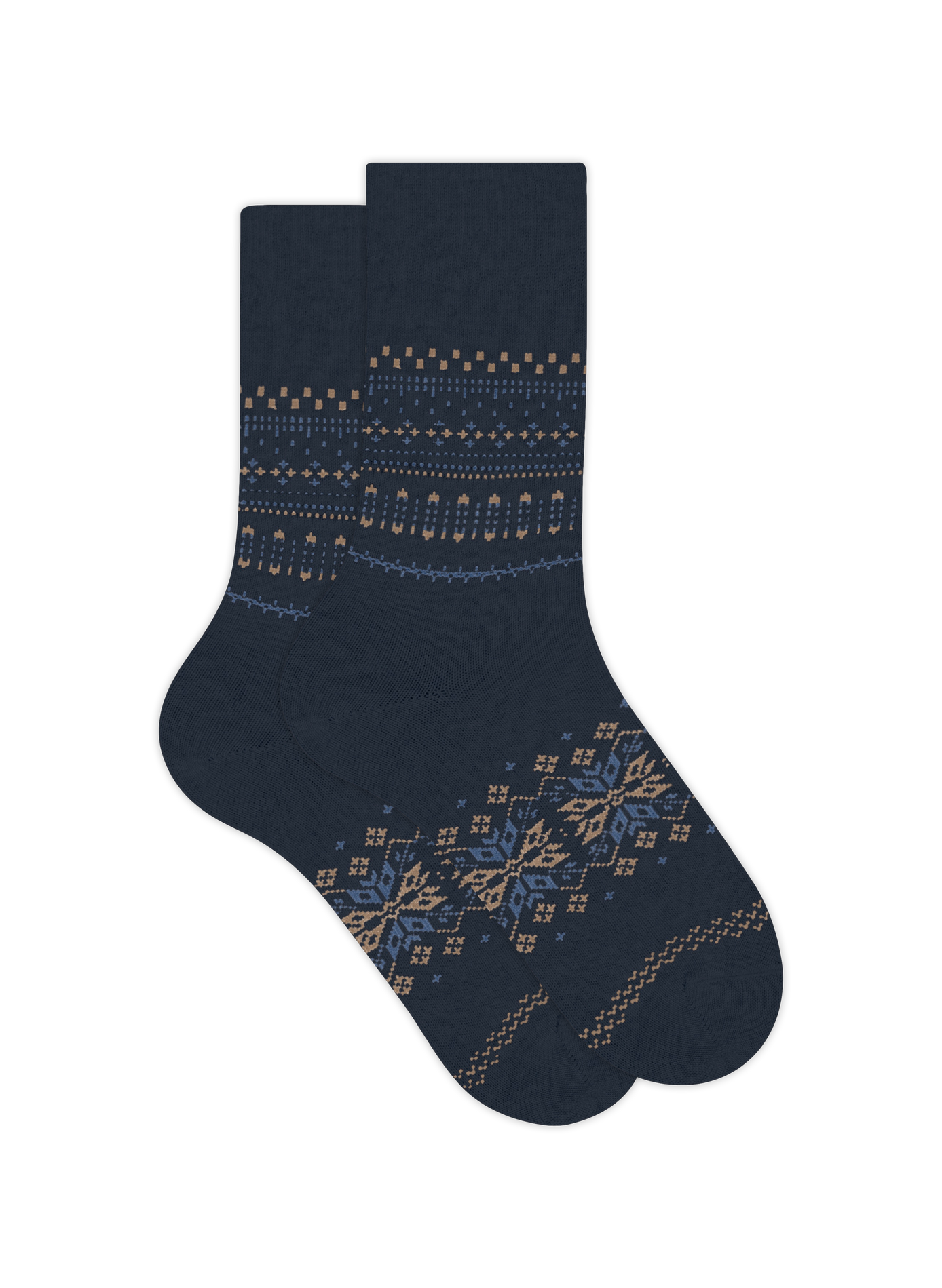 Printed socks FALKE Blue