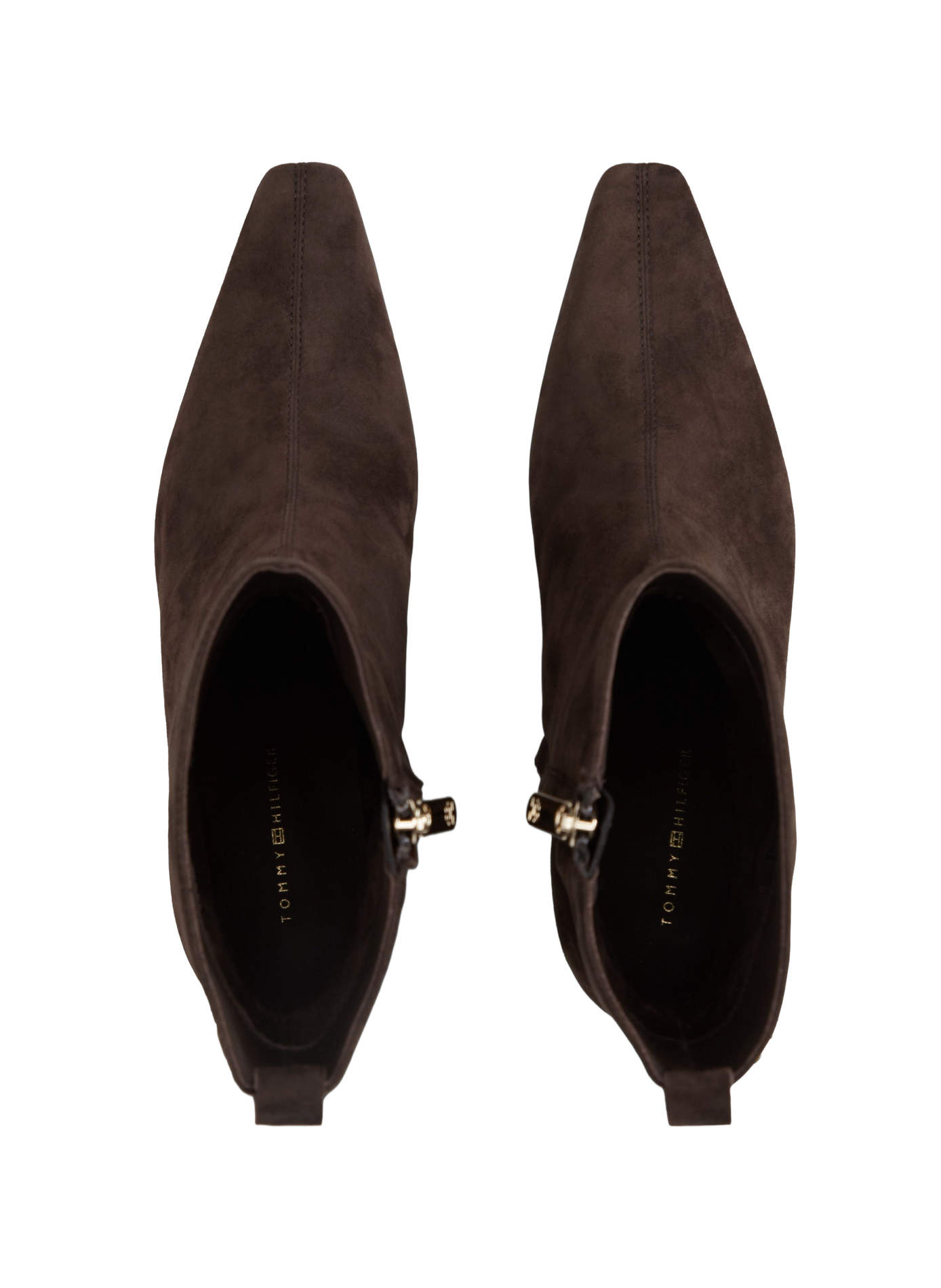 Bottines en cur TOMMY HILFIGER Marron