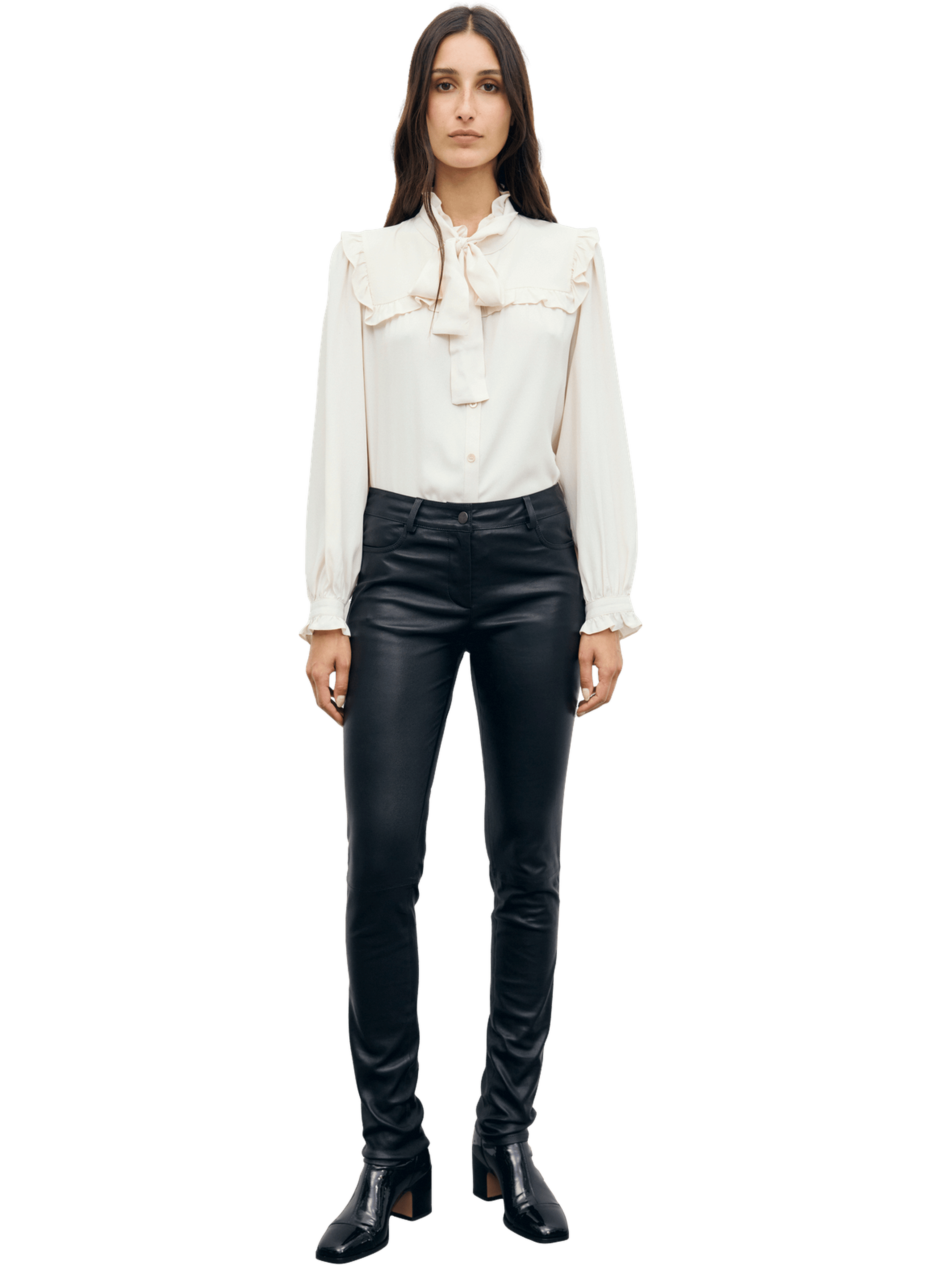 Slim en cuir - muse GERARD DAREL Noir