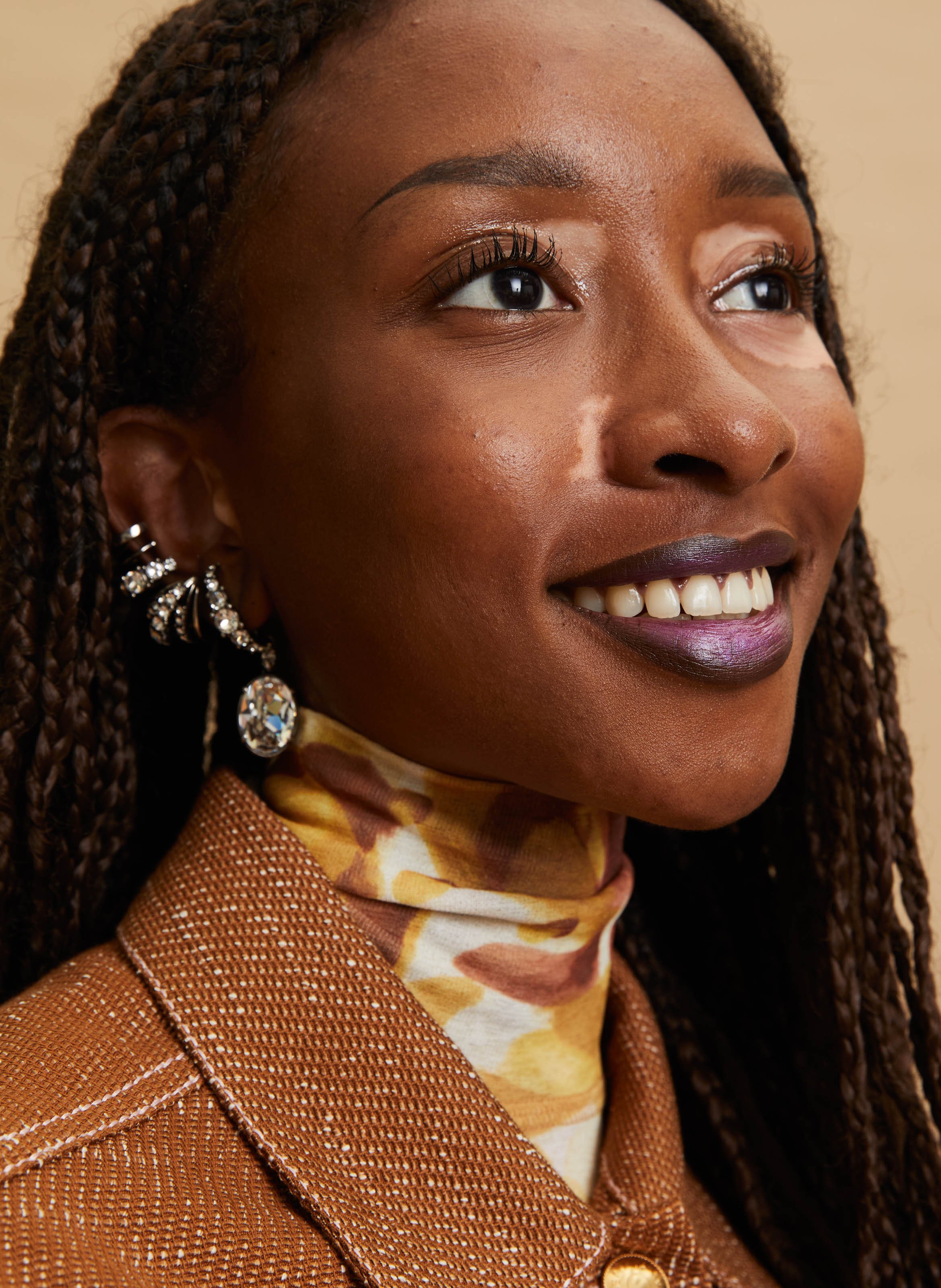 Boucles d'oreille à strass