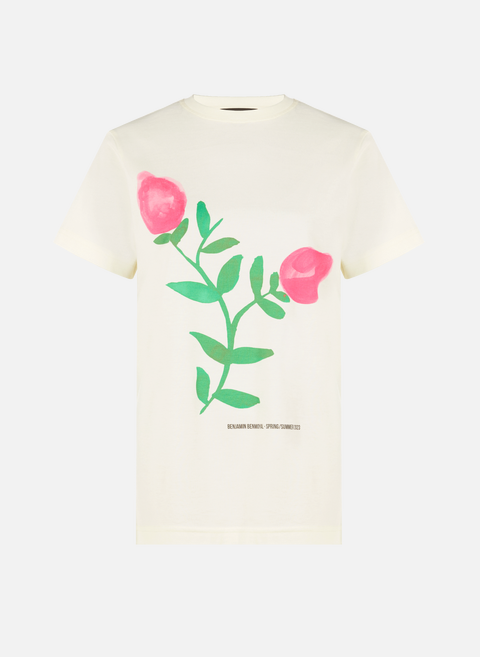 T-shirt à imprimé en coton MulticoloreBENJAMIN BENMOYAL 