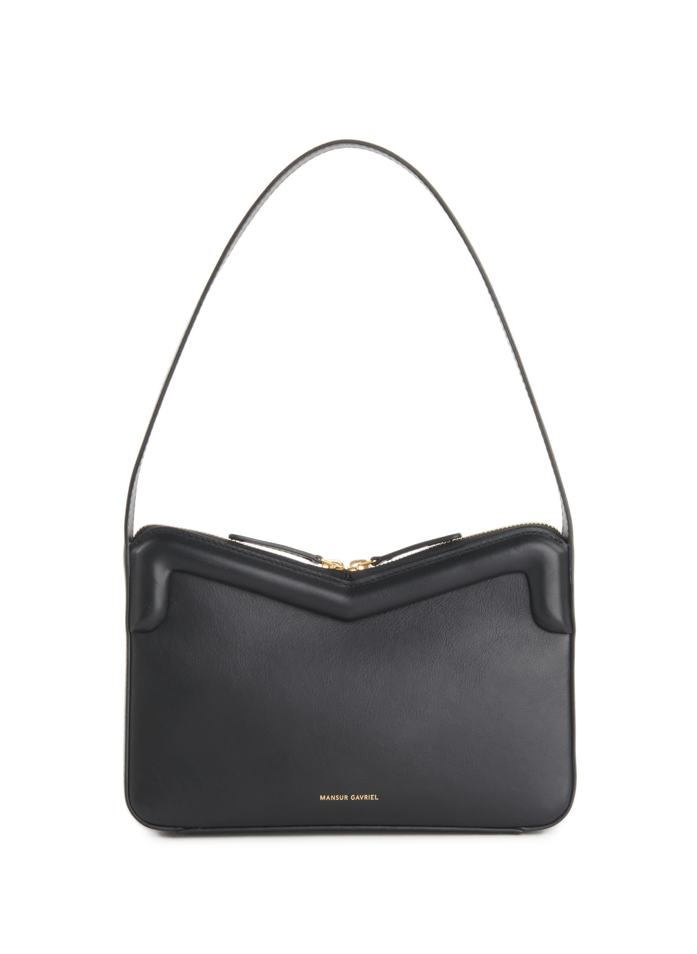 MANSUR GAVRIEL Leather handbag Black