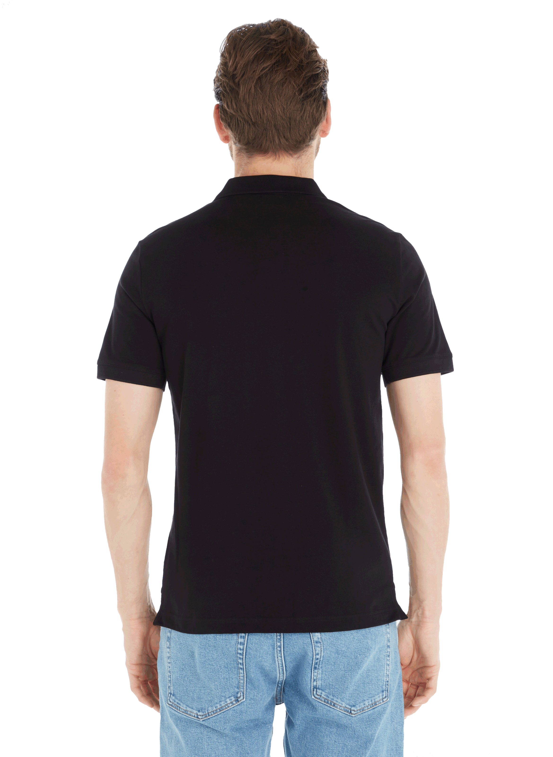 Cotton polo shirt CALVIN KLEIN Black