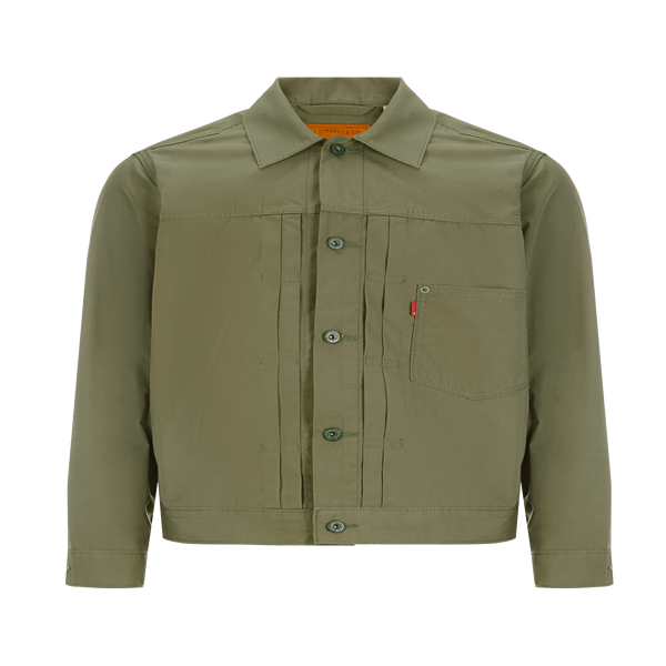 Levi's Cotton-blend Jacket In Green