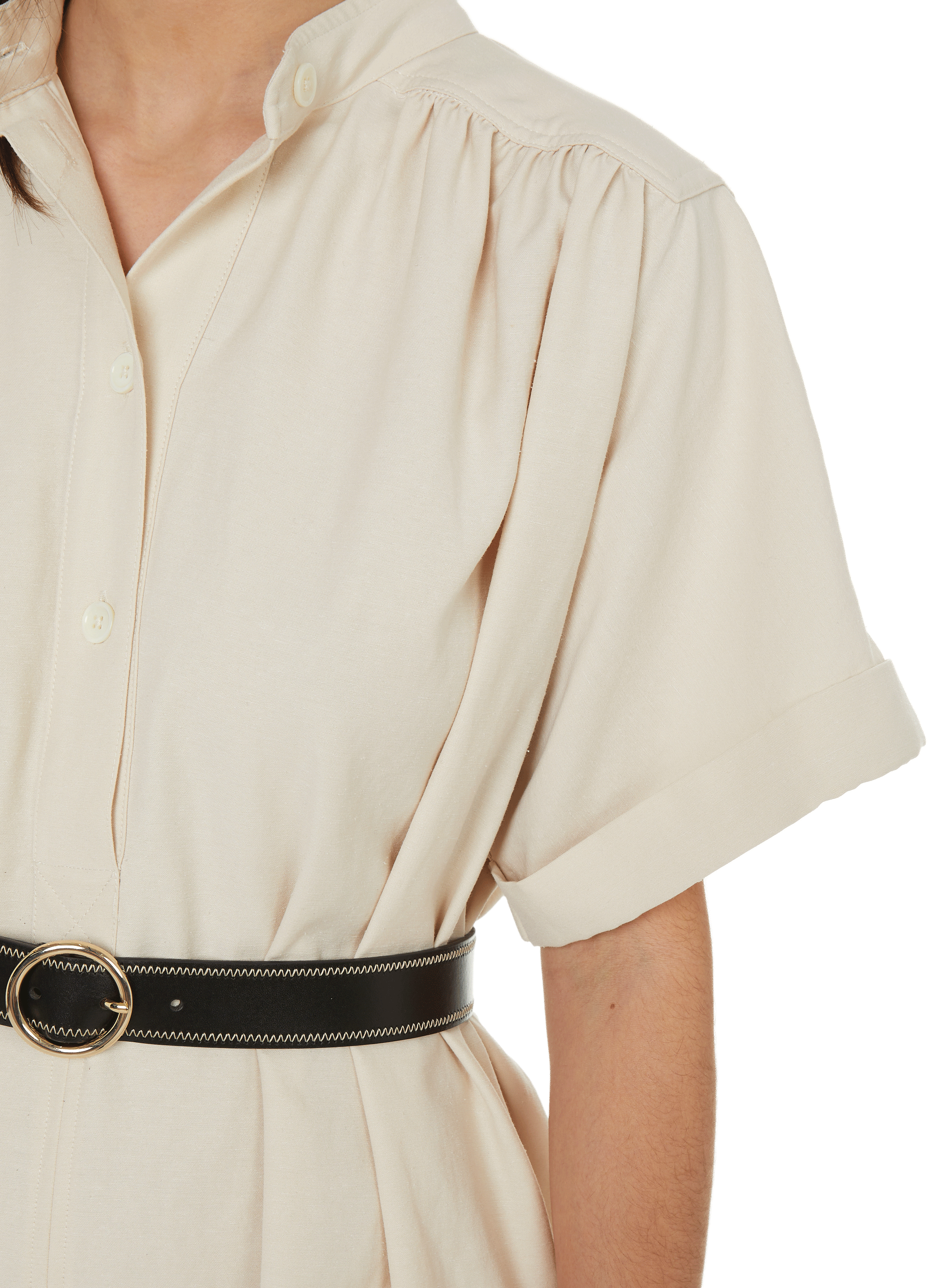 Robe courte  BELLEROSE Beige