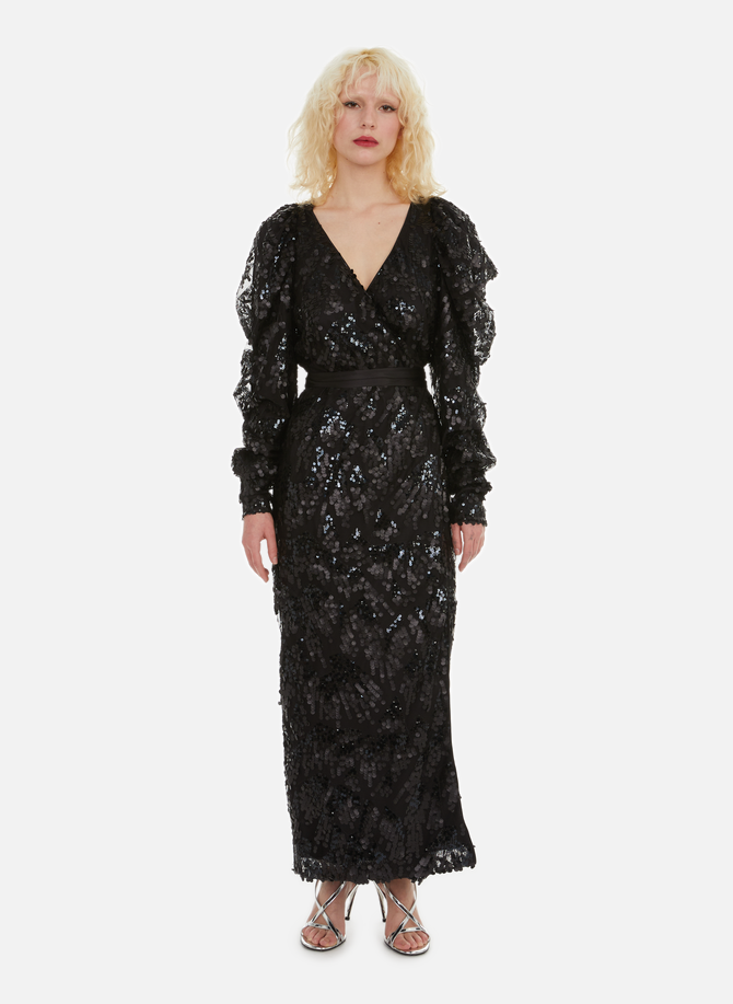 Sequinned maxi dress ROTATE