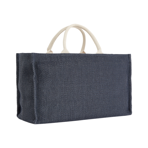 Shop Tommy Hilfiger Beach Tote Bag In Blue