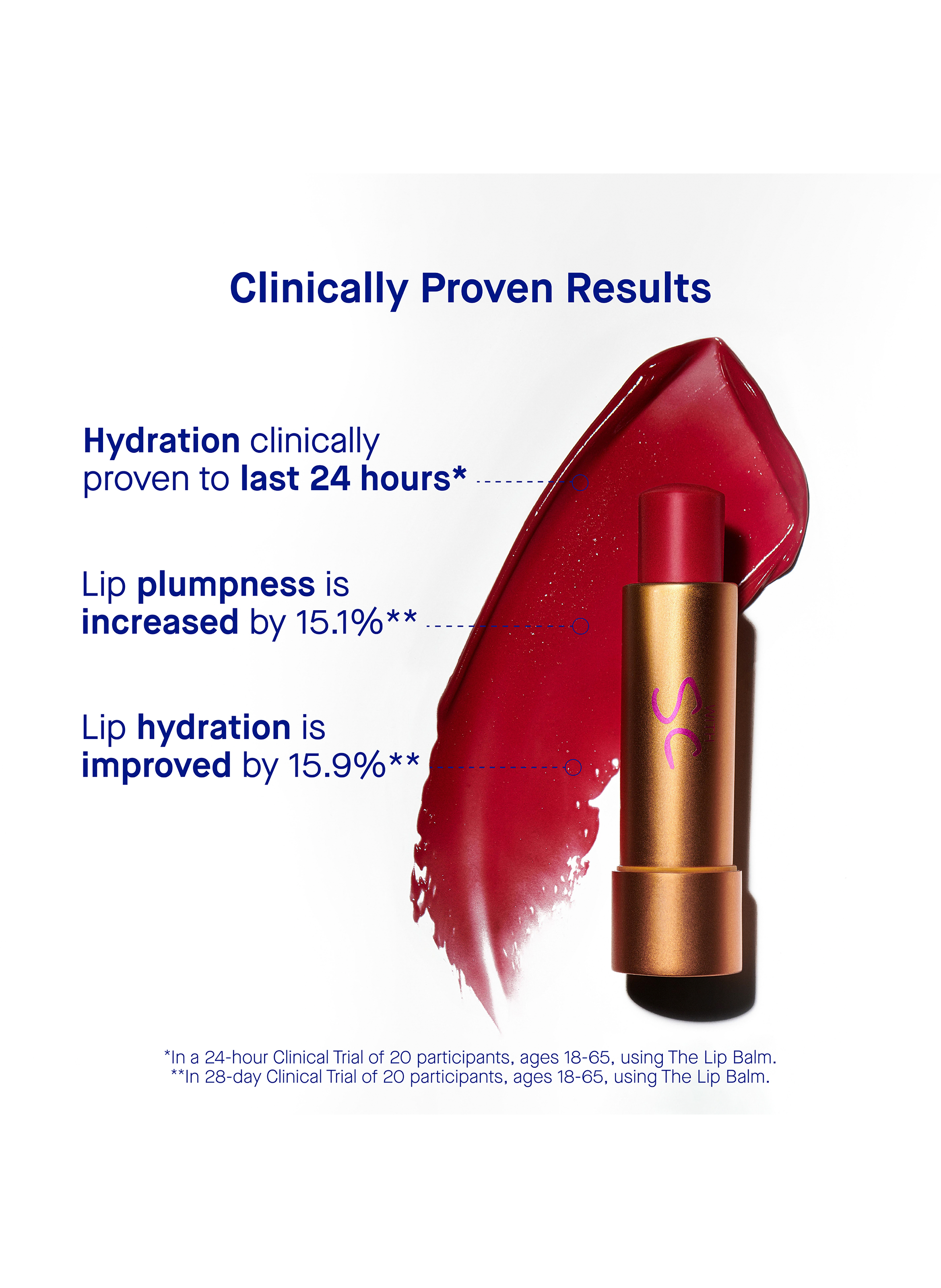 The Tinted Balm Shade 1 AUGUSTINUS BADER A sheer deep pink