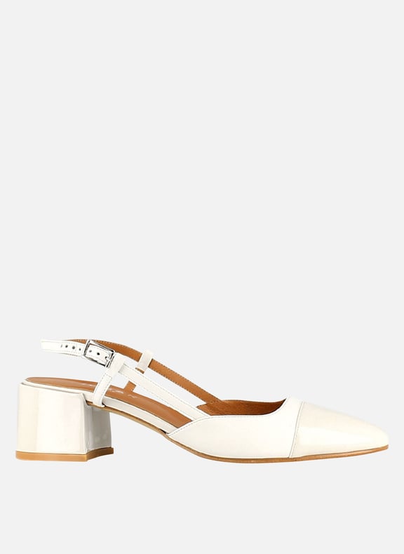 Babies en cuir dhapopy Blanc by JONAK JONAK Babies en cuir dhapopy Blanc