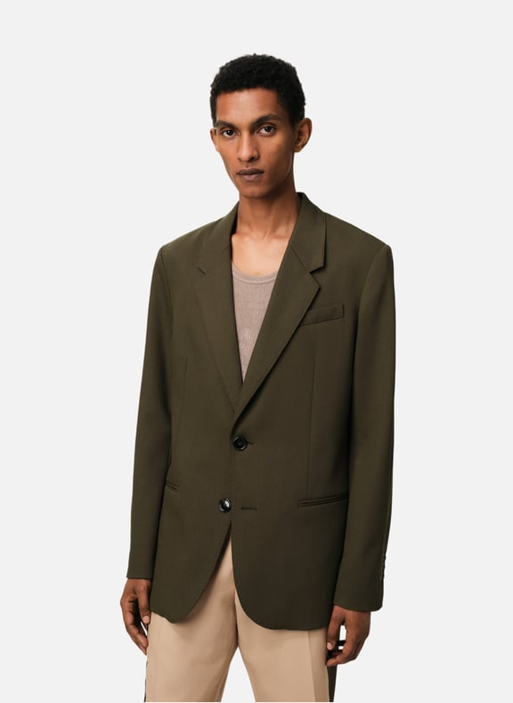 Veste semi-doublée Vert by AMI PARIS AMI PARIS Veste semi-doublée Vert