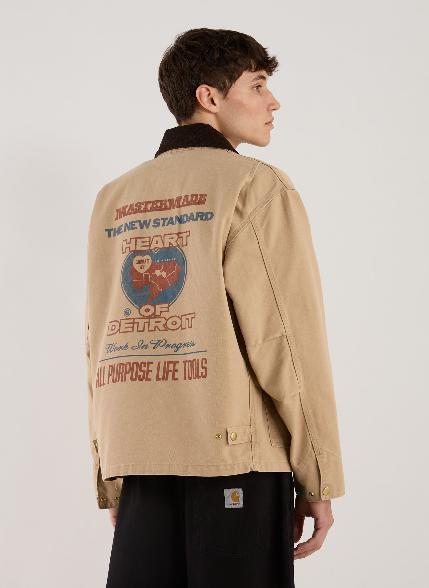 Veste OG Arcan Graphic CARHARTT WIP Beige