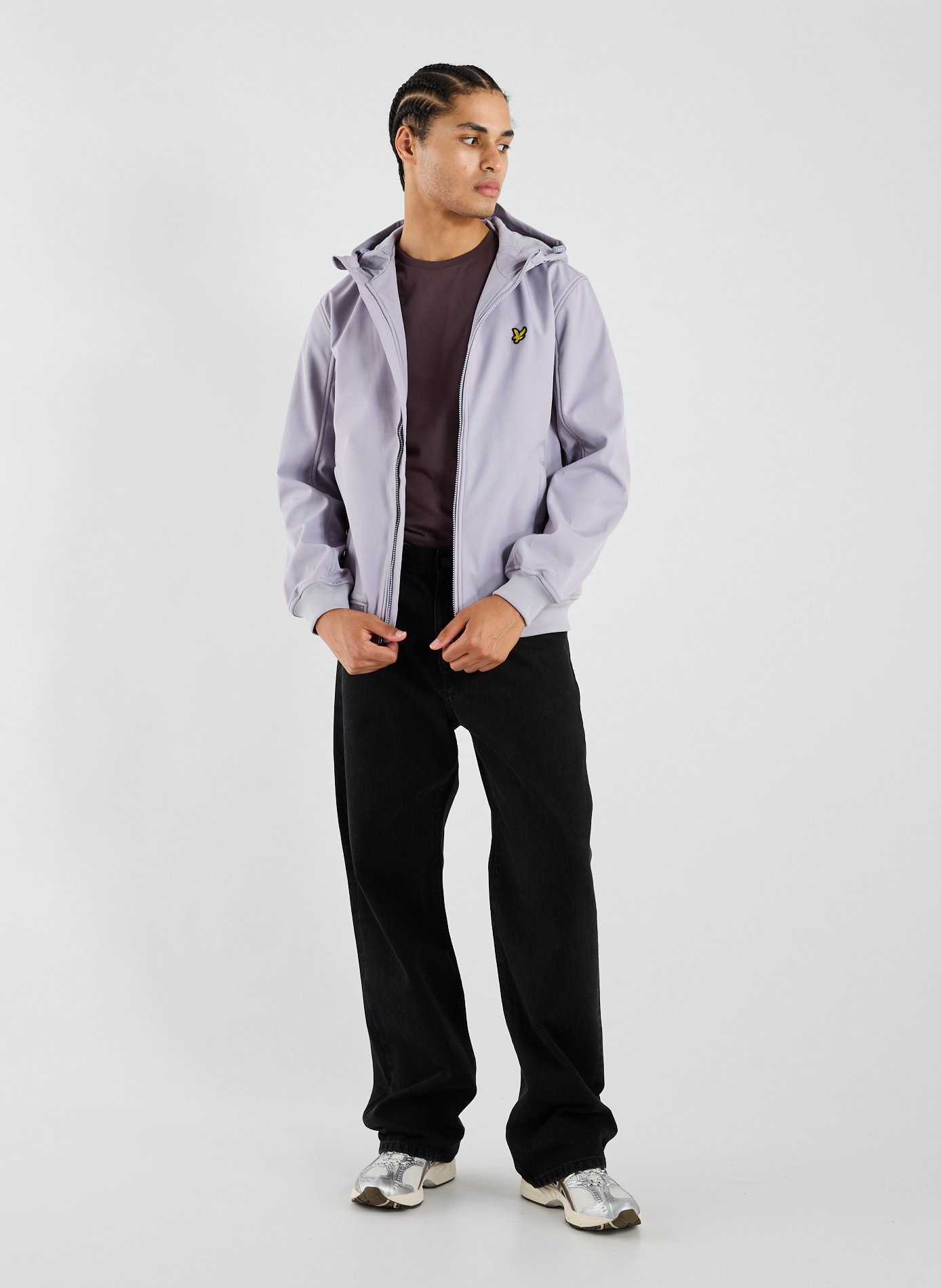 Hooded Jacket LYLE & SCOTT Purple