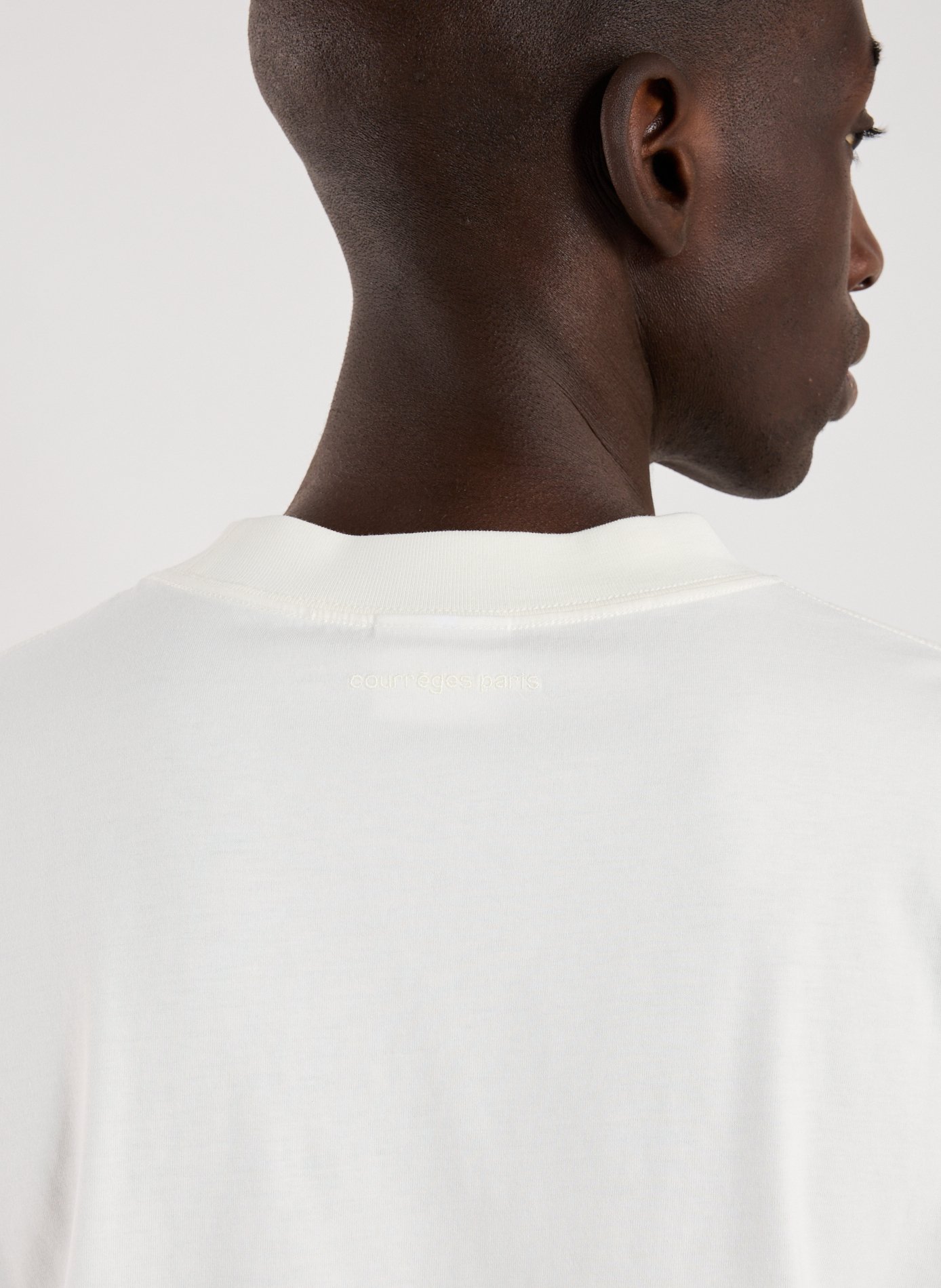 Classic Cotton T-Shirt COURRÈGES White