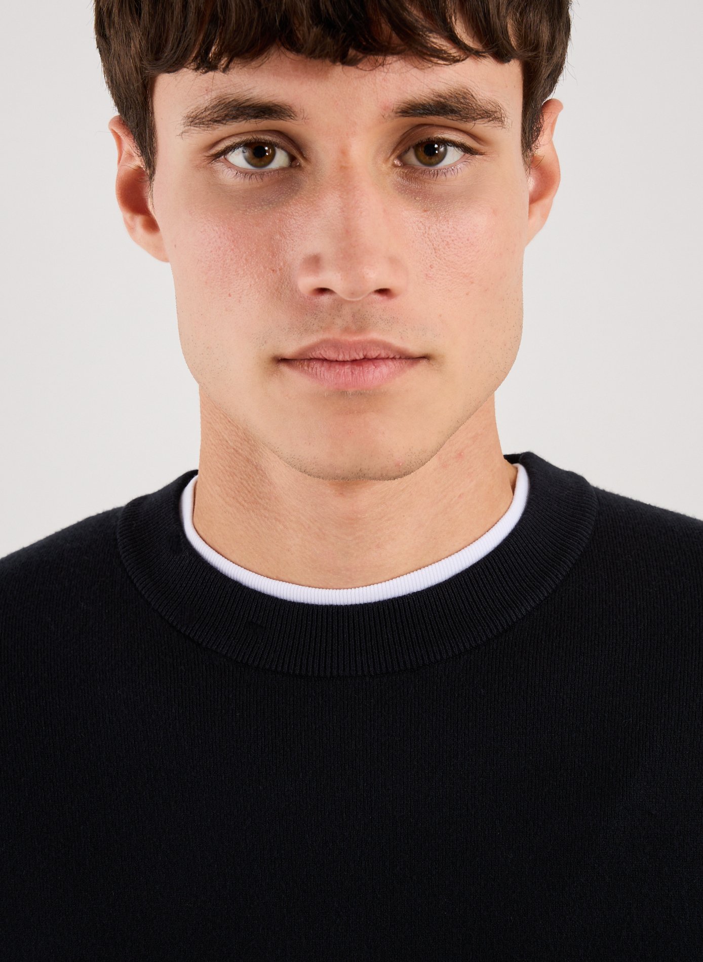 Pull droit col rond  SAMSOE SAMSOE Bleu