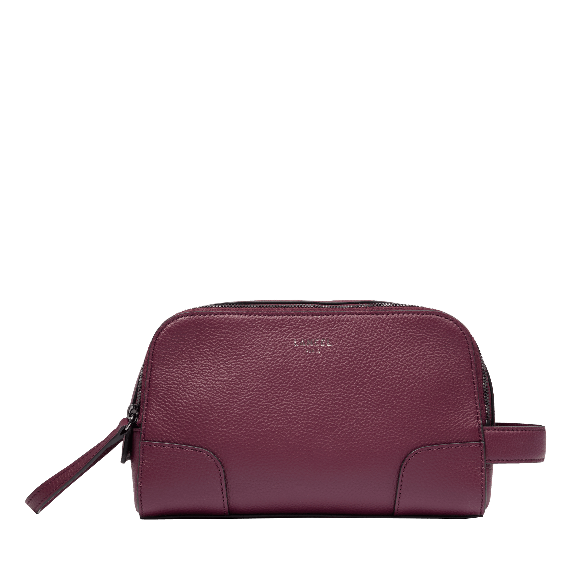 Charlie leather toiletry bag by Lancel LANCEL Purple