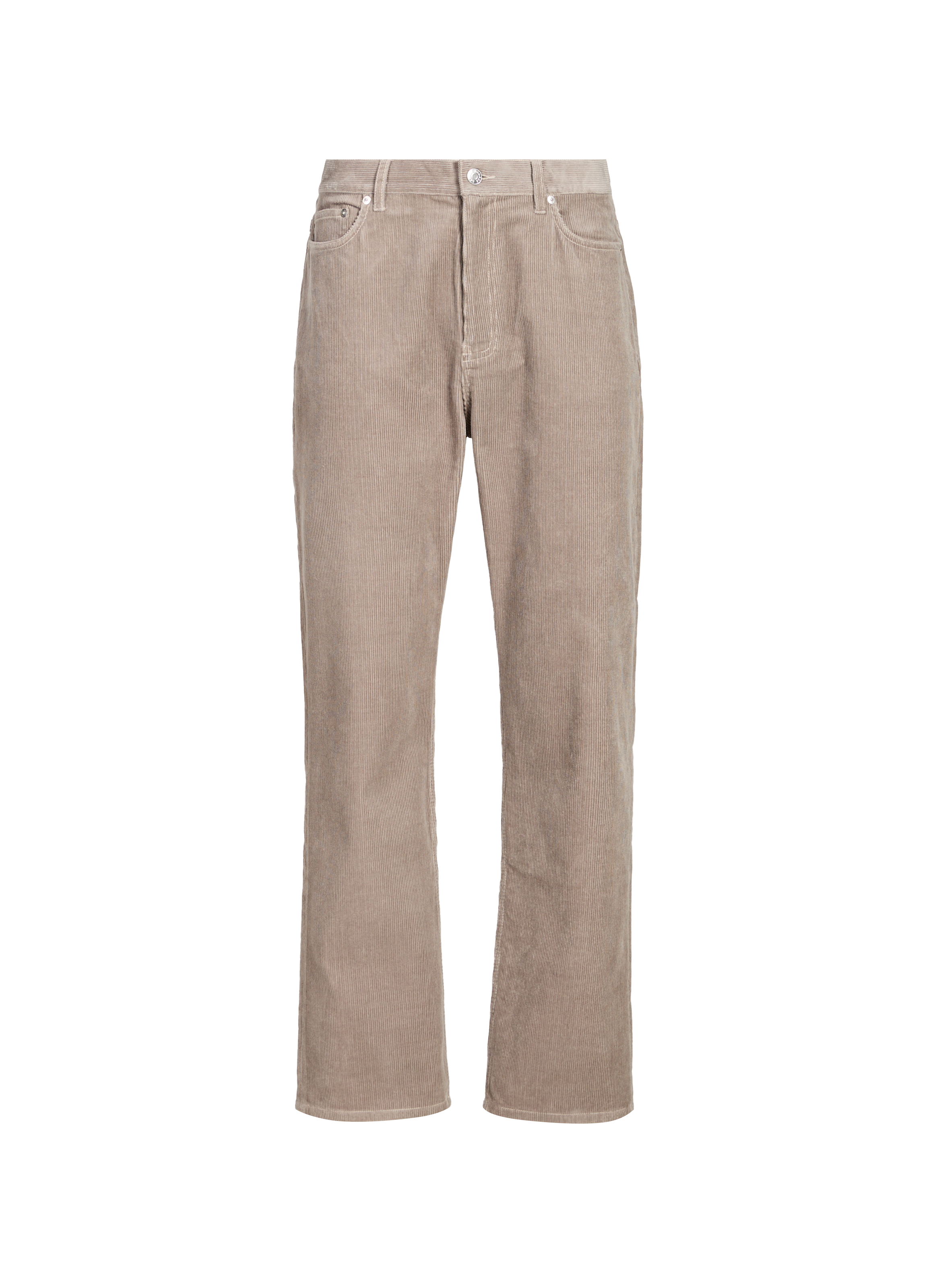 SAMSOE SAMSOE Straight corduroy cotton pants Grey