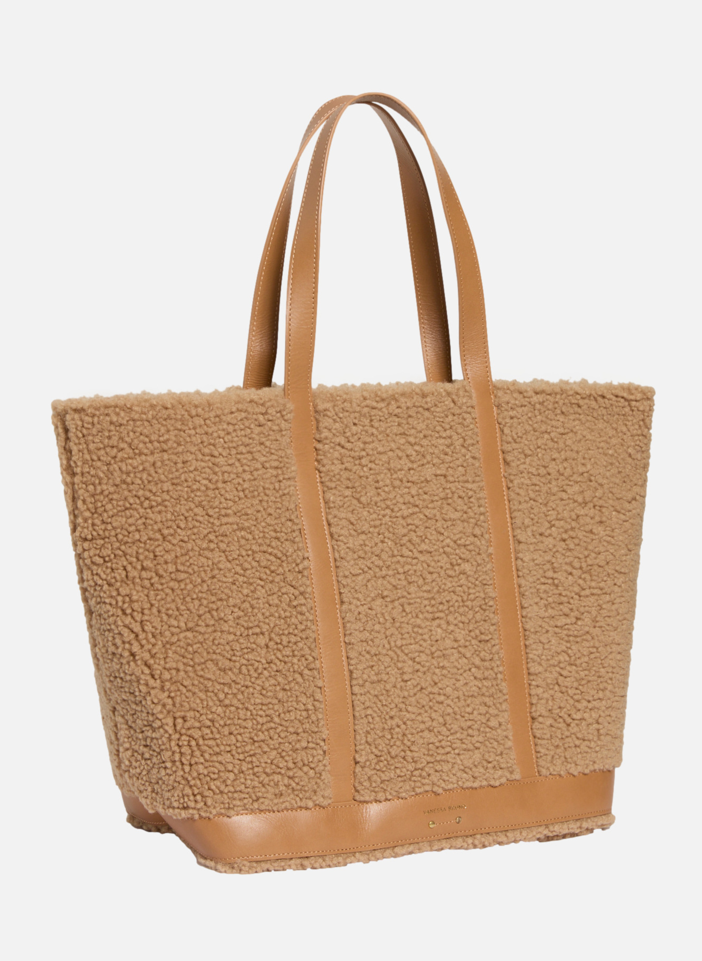 Cabas l zippé en fausse fourrure VANESSA BRUNO