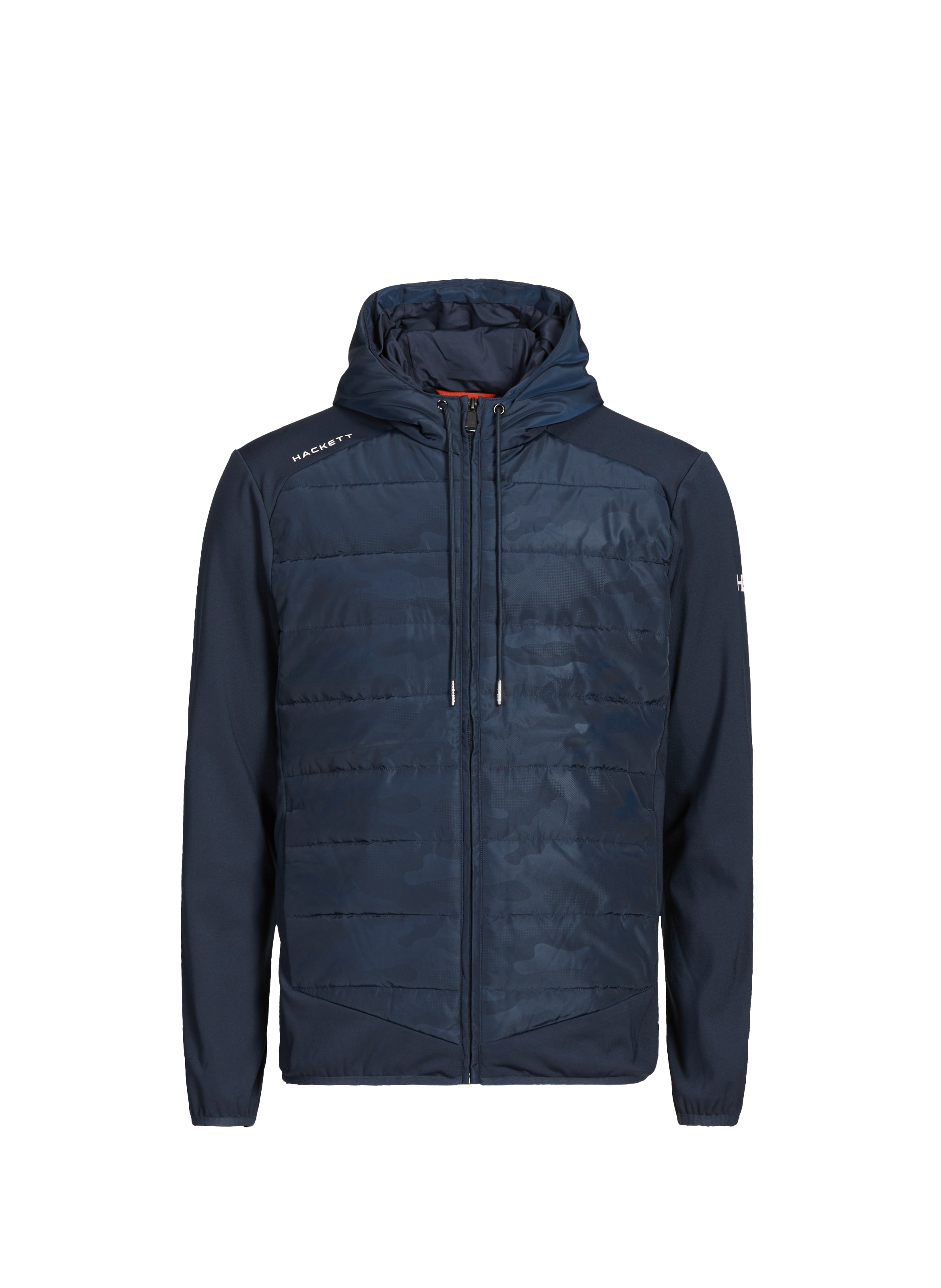 HACKETT Hooded Jacket Blue