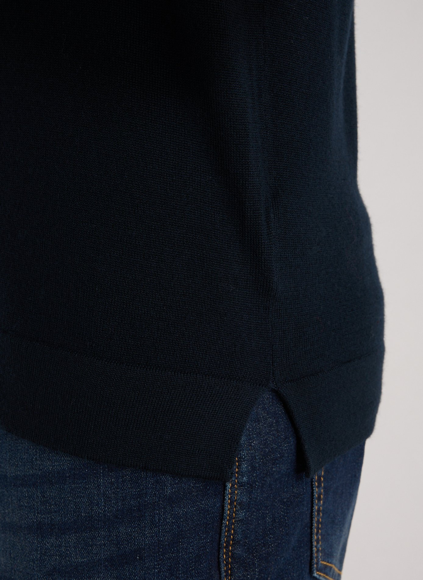  Round-neck wool jumper EDEN PARK Blue