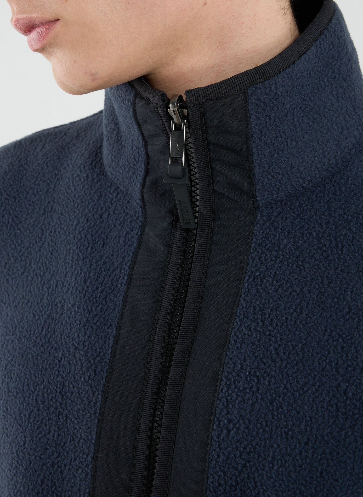 Veste sans manches sherpa réversible T-KIT AIGLE Bleu