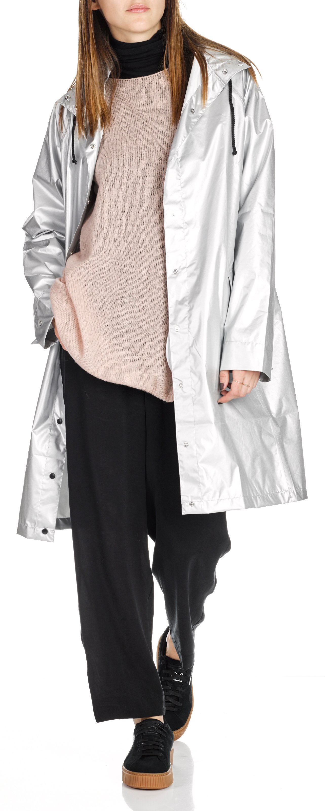 Sous-pull en coton massachusetts AMERICAN VINTAGE Noir