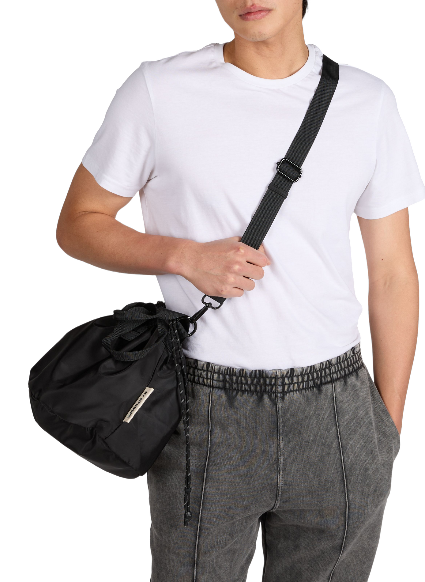 Shoulder bag AY STUDIOS Black