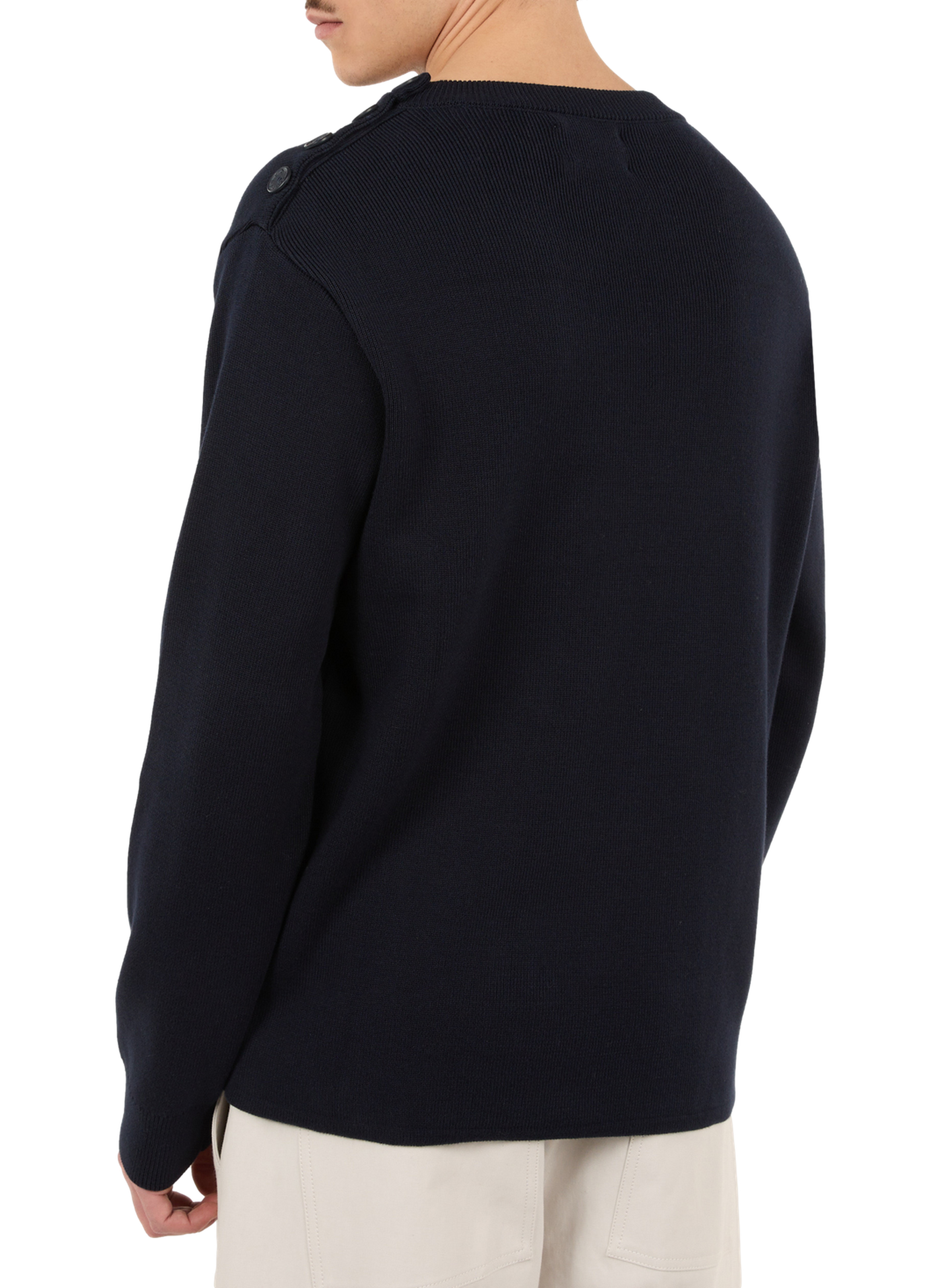 100% cotton sweater Blue