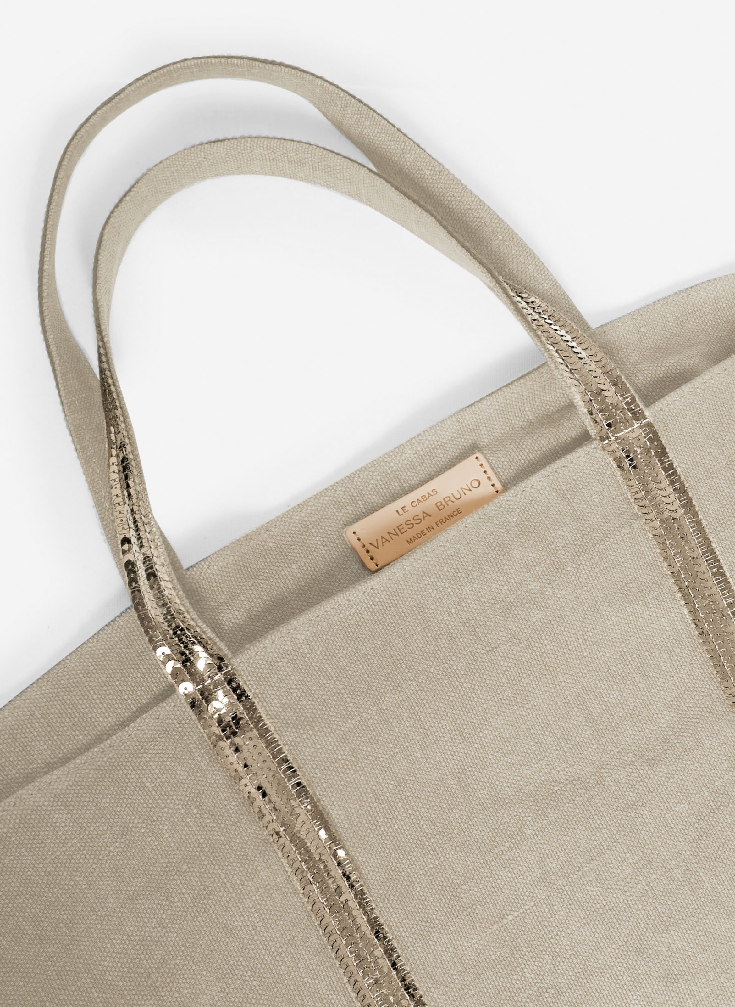 Cabas XL en Lin VANESSA BRUNO Beige