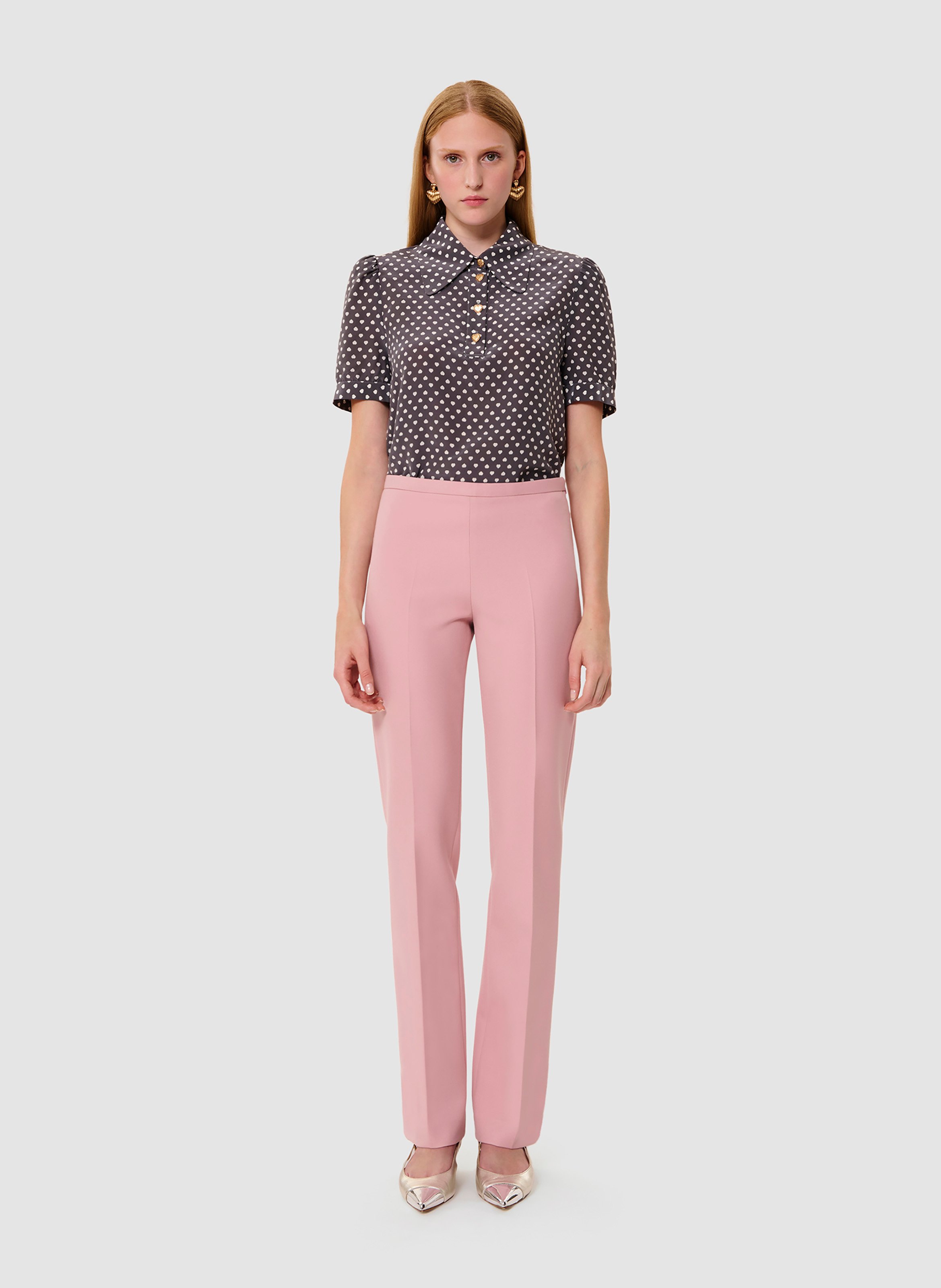 Pantalon papillon TARA JARMON Rose