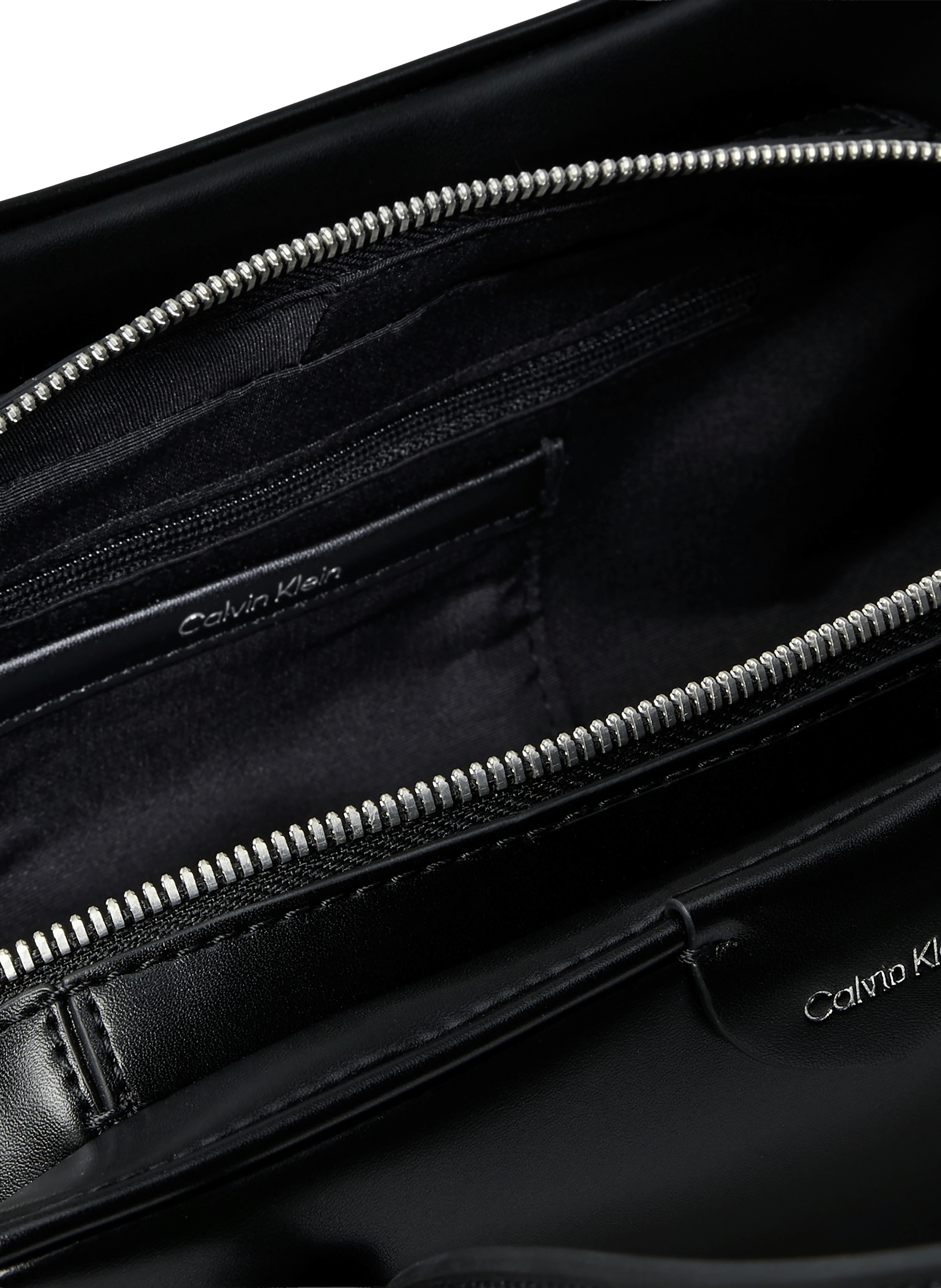 Sac épaule uni CALVIN KLEIN Noir