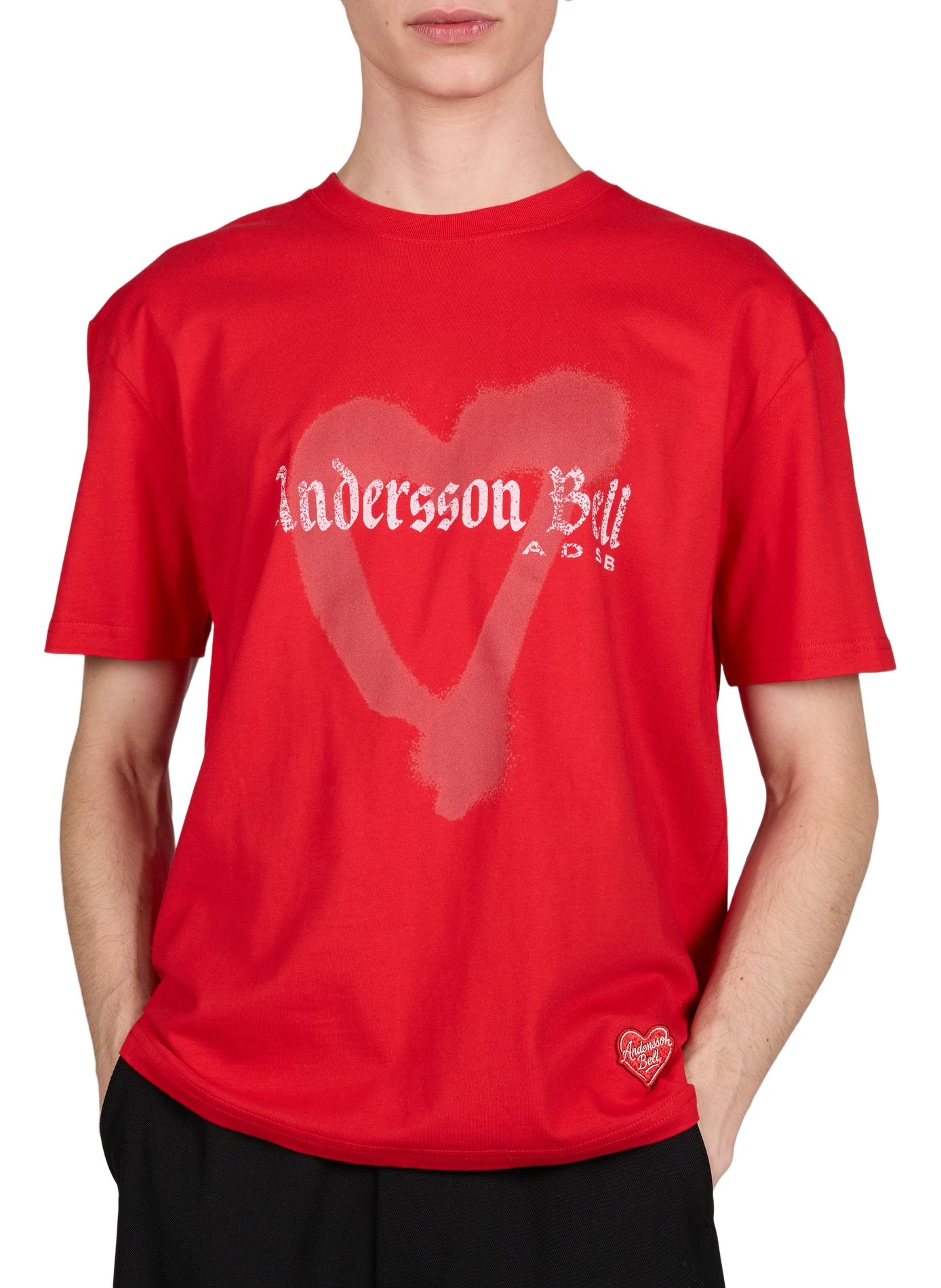 Classic Cotton T-Shirt ANDERSSON BELL Red